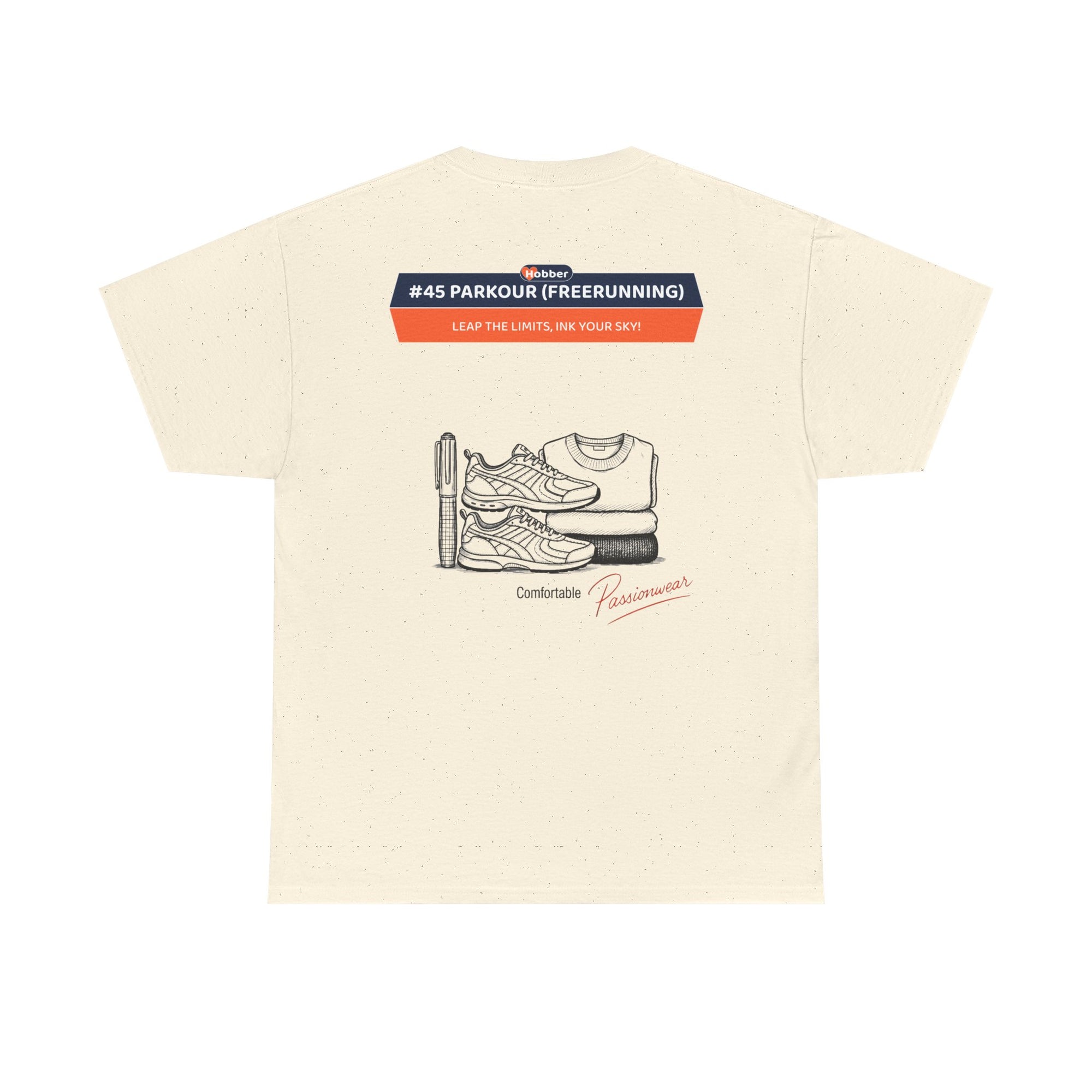 Hobber Mens Sports & Adventure T-Shirt, #45 Parkour (Freerunning)