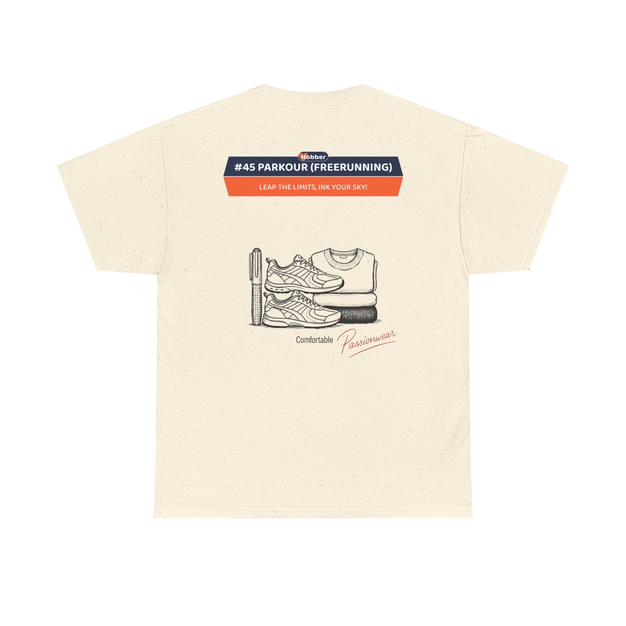 Hobber Mens Sports & Adventure T-Shirt, #45 Parkour (Freerunning)