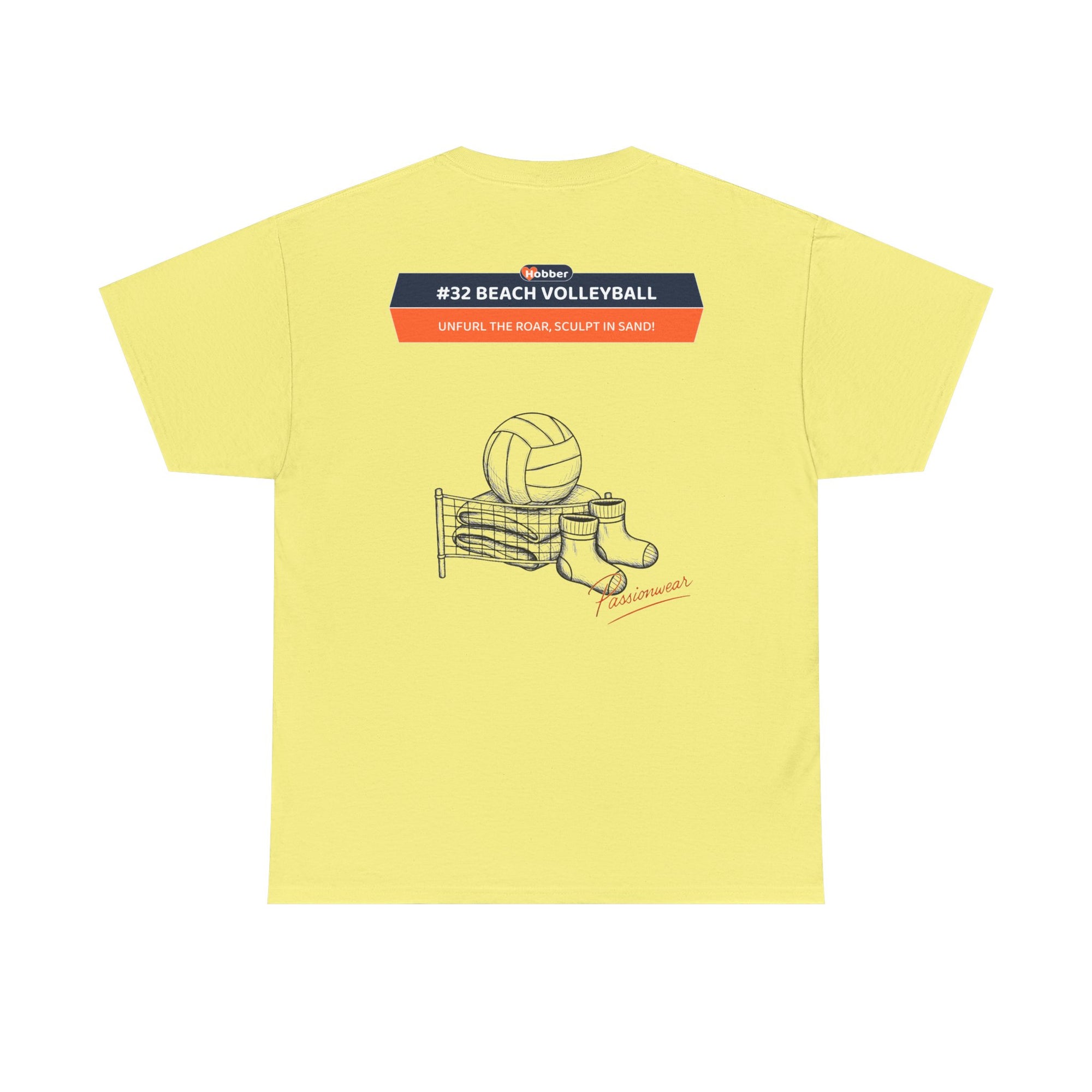 Hobber Unisex Sports & Adventure T-Shirt, #32 Beach volleyball
