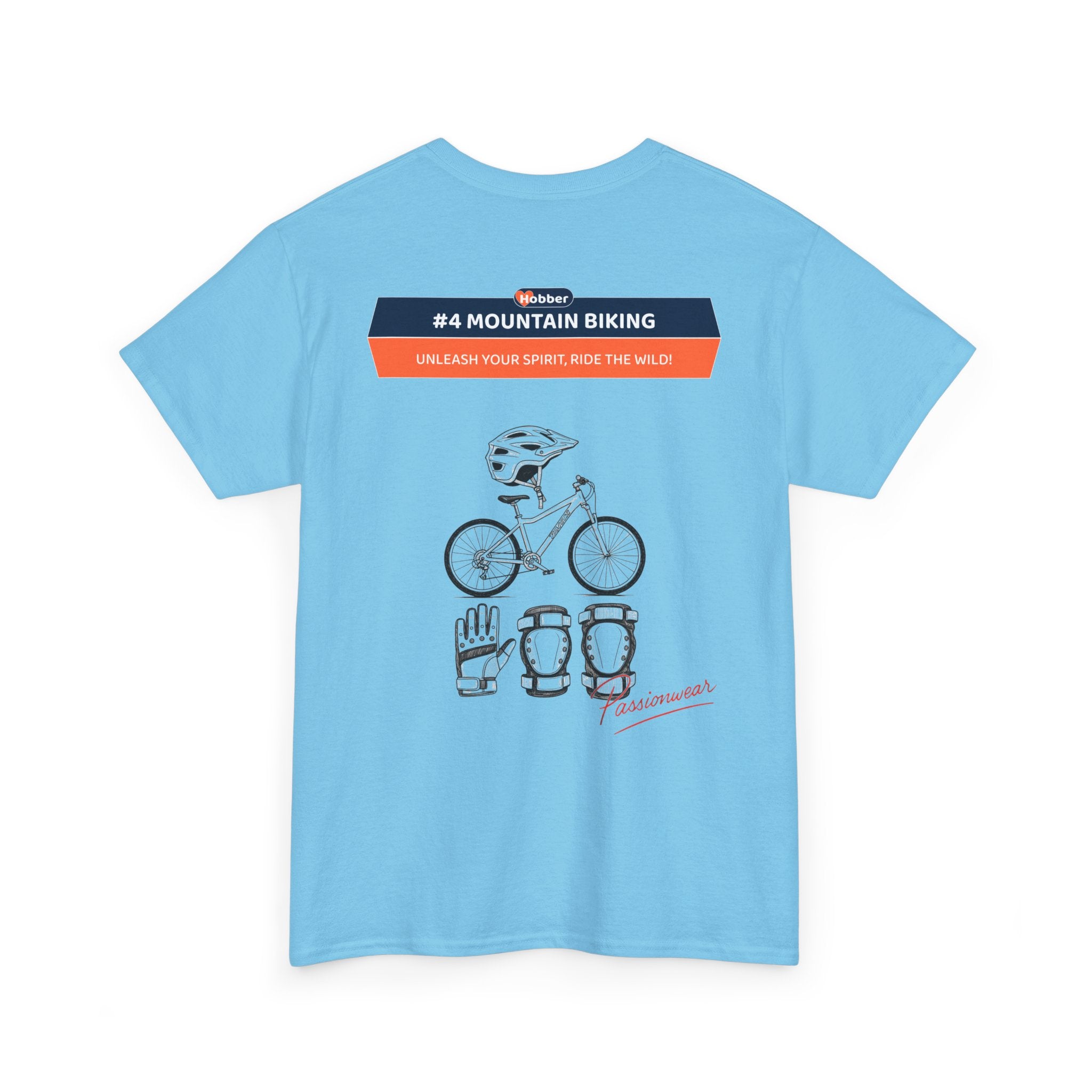 Hobber Mens Sports & Adventure T-Shirt, #4 Mountain biking
