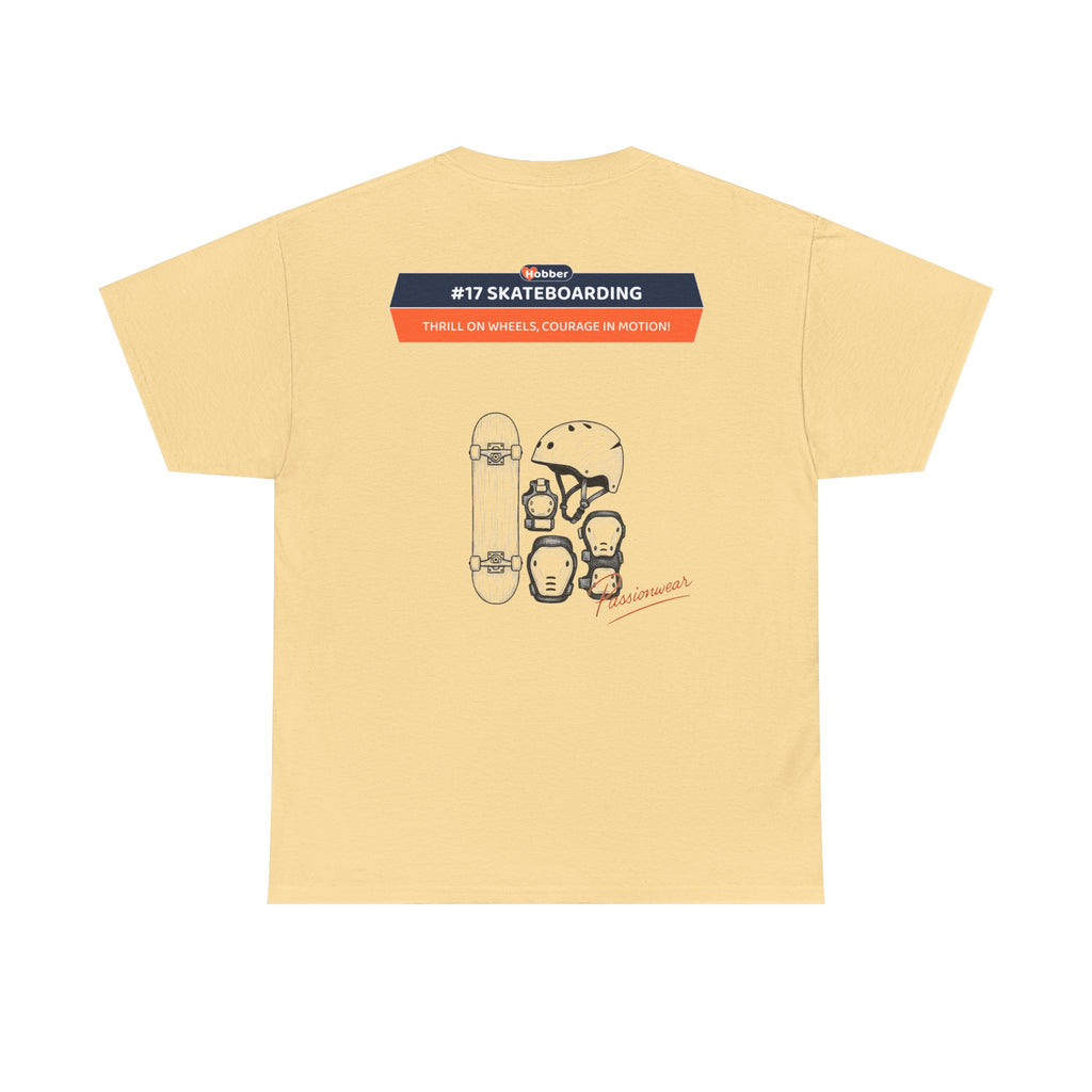 Hobber Mens Sports & Adventure T-Shirt, #17 Skateboarding