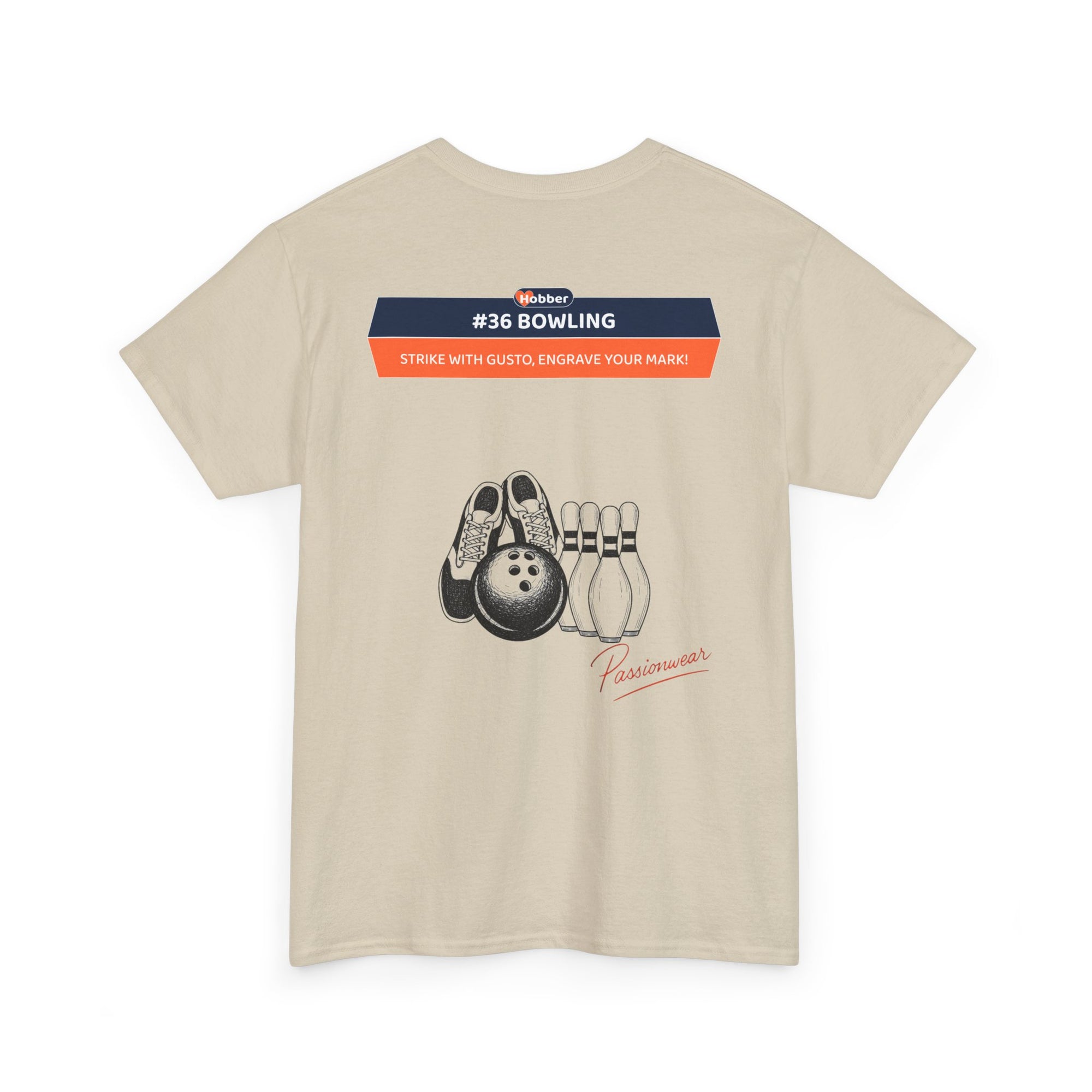 Hobber Unisex Sports & Adventure T-Shirt, #36 Bowling