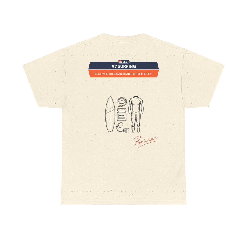 Hobber Mens Sports & Adventure T-Shirt, #7 Surfing