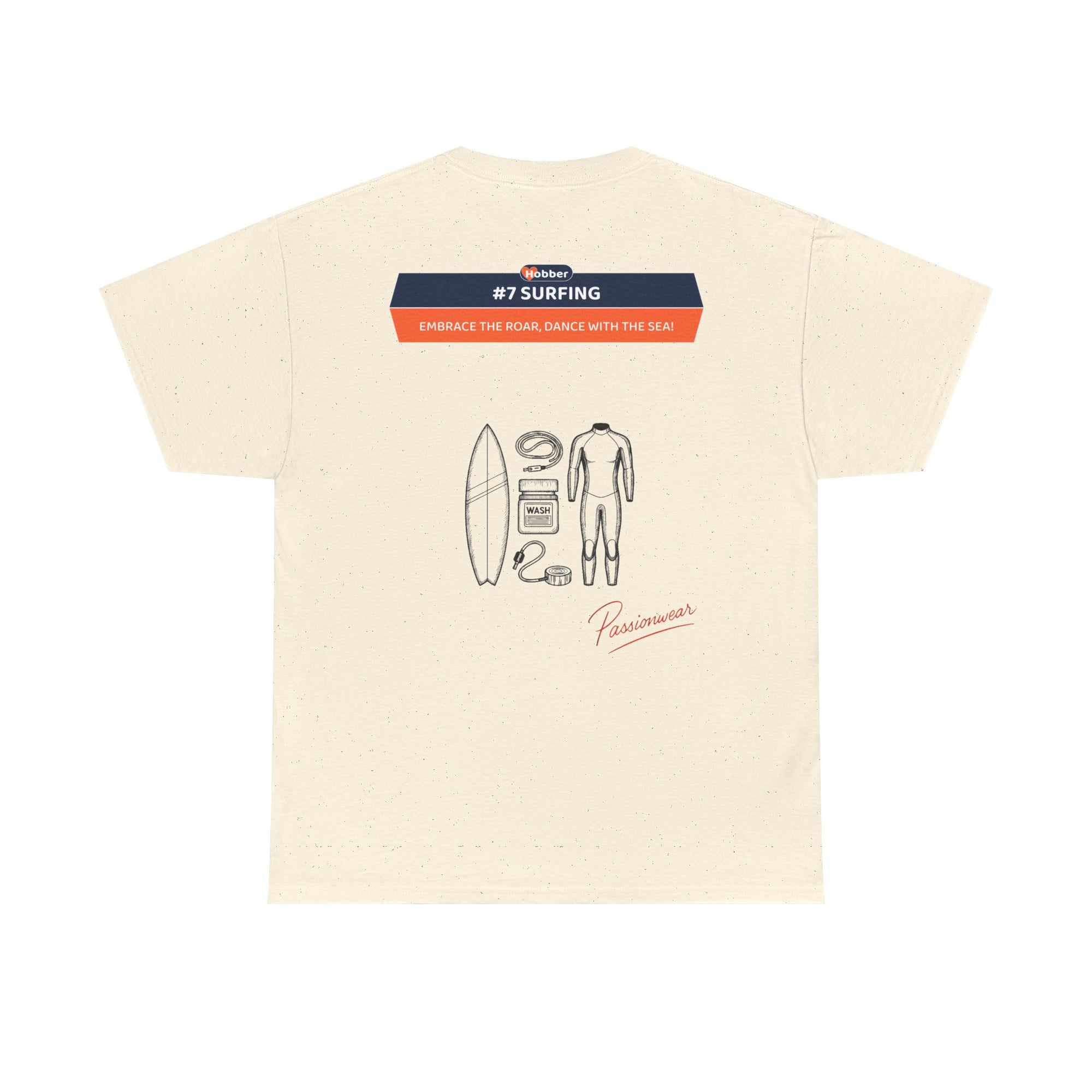 Hobber Mens Sports & Adventure T-Shirt, #7 Surfing