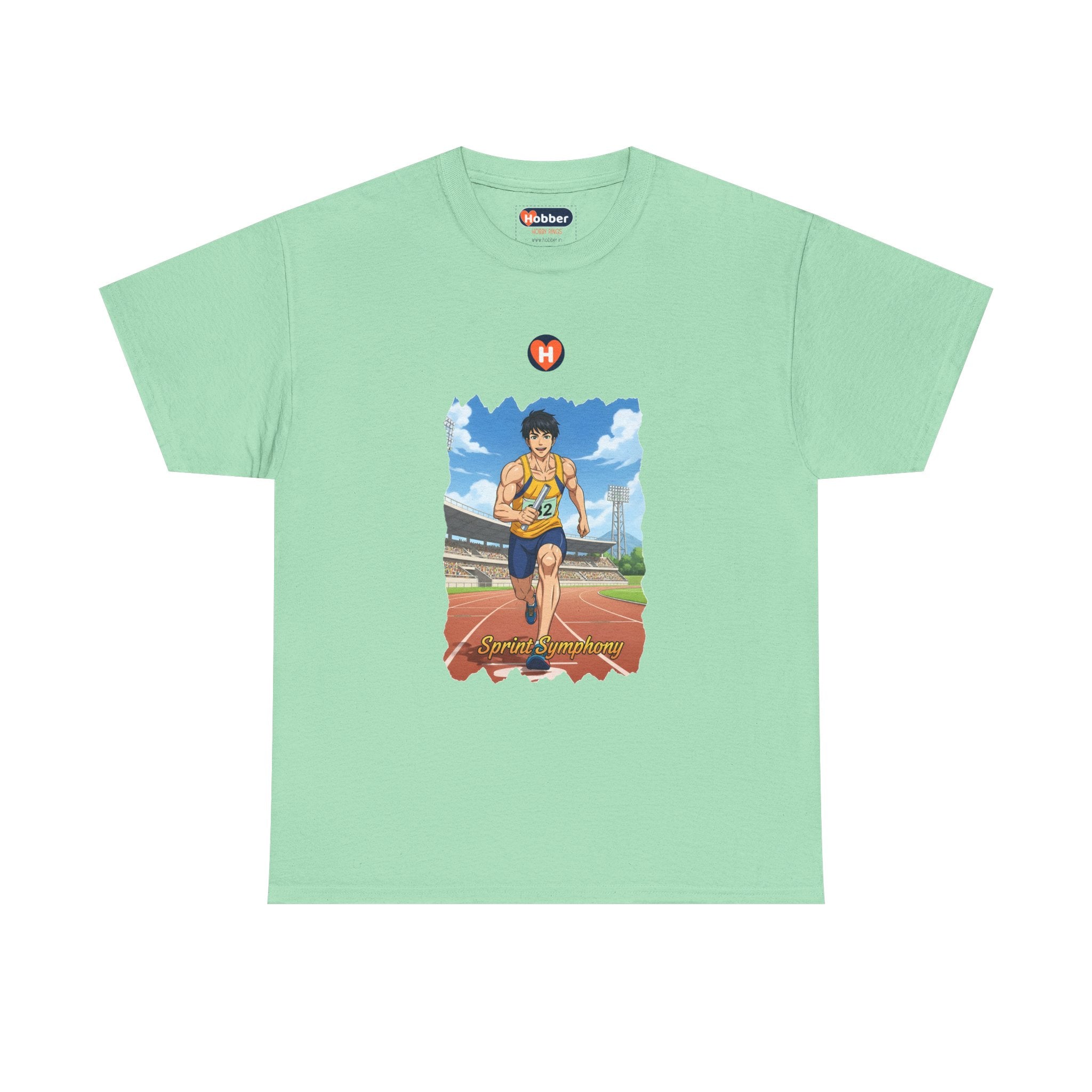 Hobber Mens Sports & Adventure T-Shirt, #37 Track & field