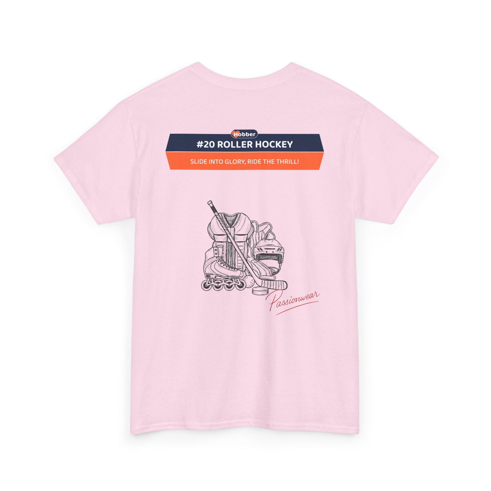 Hobber Mens Sports & Adventure T-Shirt, #20 Roller hockey