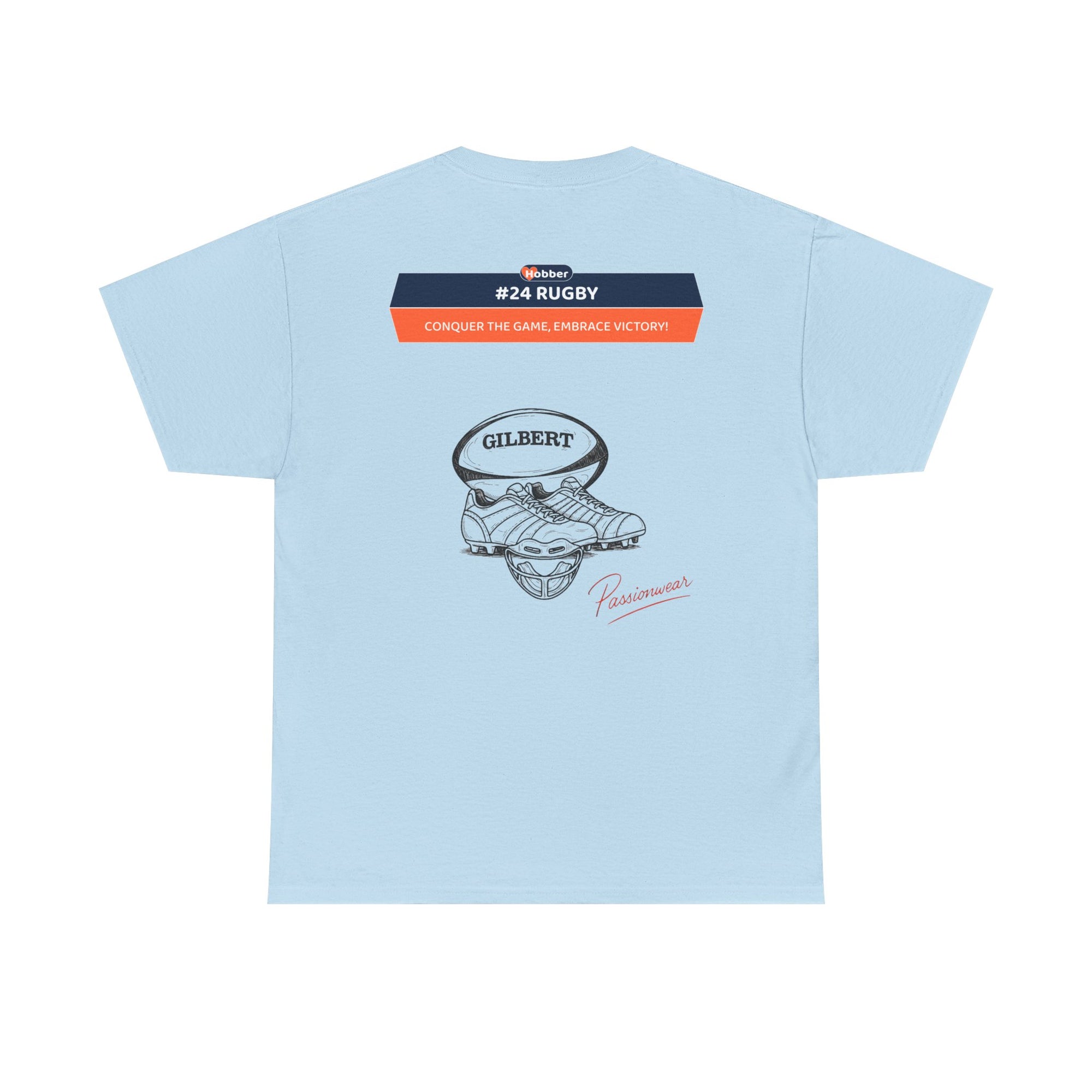 Hobber Mens Sports & Adventure T-Shirt, #24 Rugby