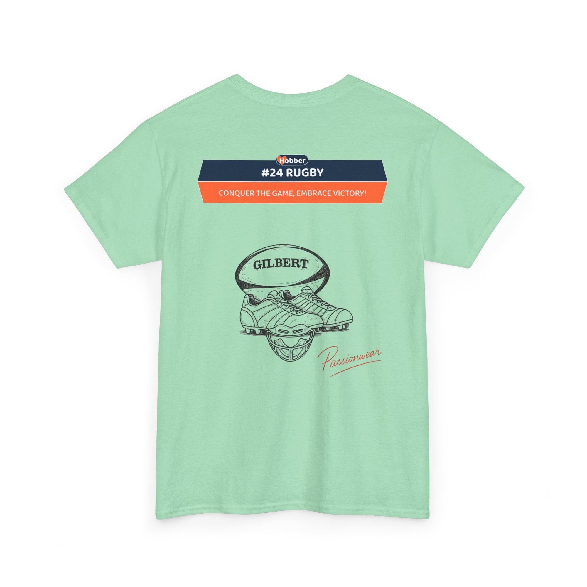 Hobber Mens Sports & Adventure T-Shirt, #24 Rugby