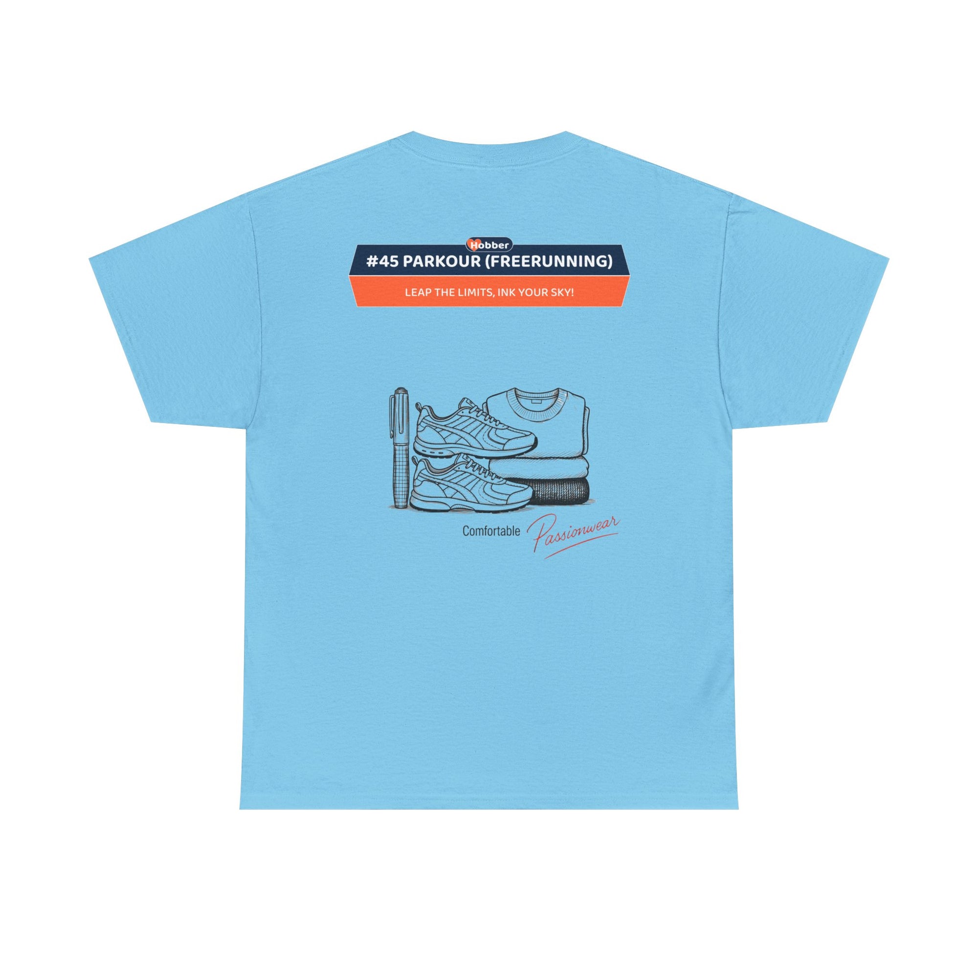 Hobber Mens Sports & Adventure T-Shirt, #45 Parkour (Freerunning)