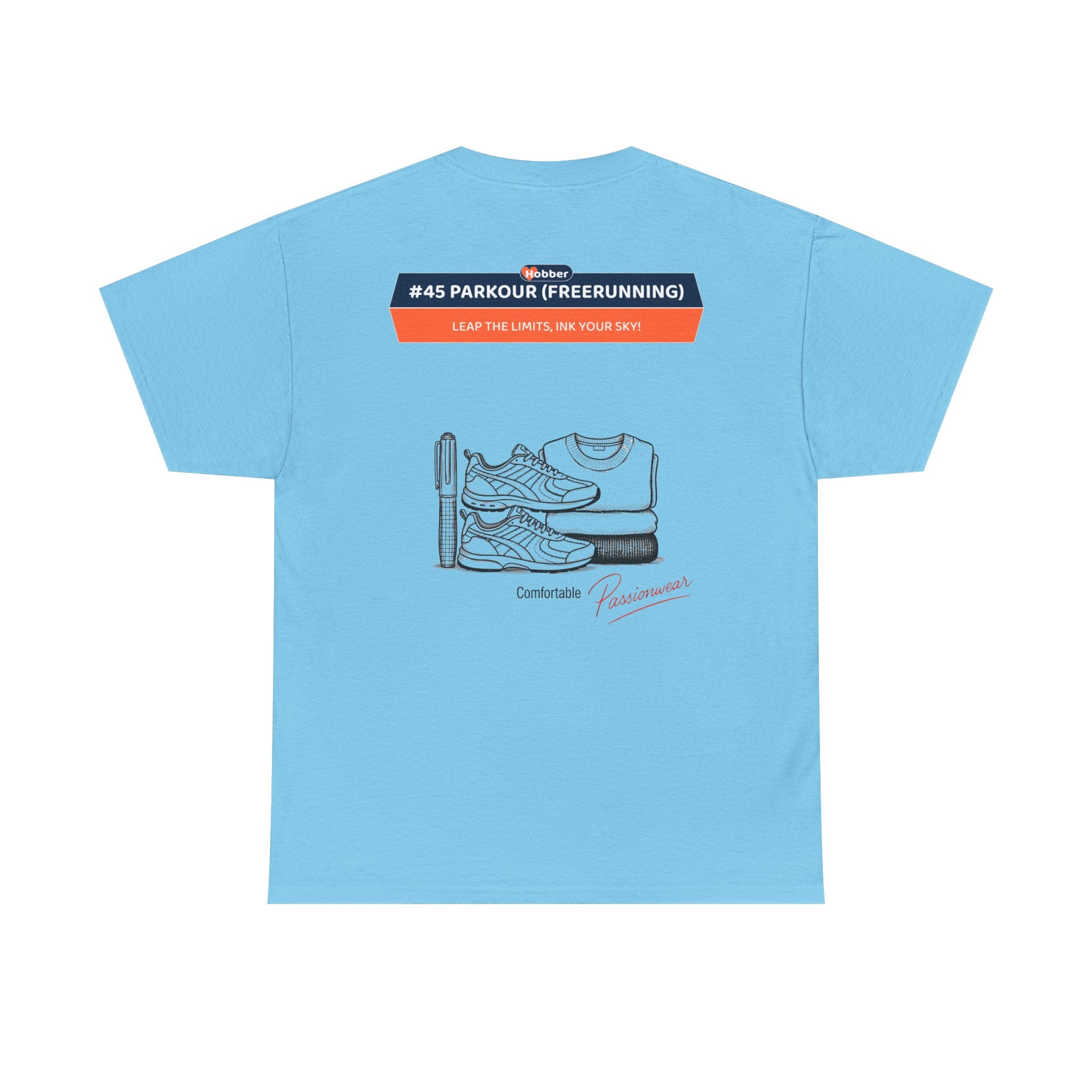 Hobber Mens Sports & Adventure T-Shirt, #45 Parkour (Freerunning)