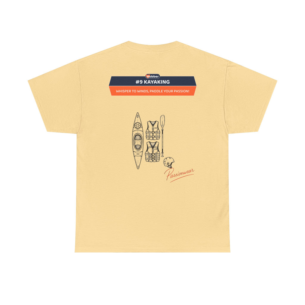 Hobber Unisex Sports & Adventure T-Shirt, #9 Kayaking