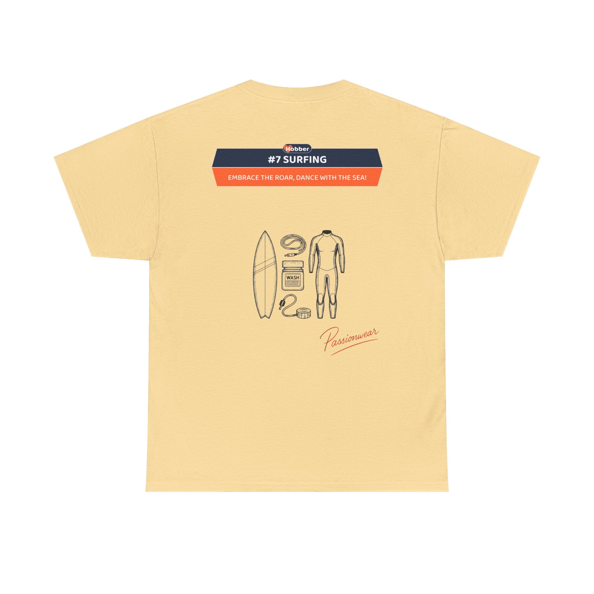 Hobber Mens Sports & Adventure T-Shirt, #7 Surfing