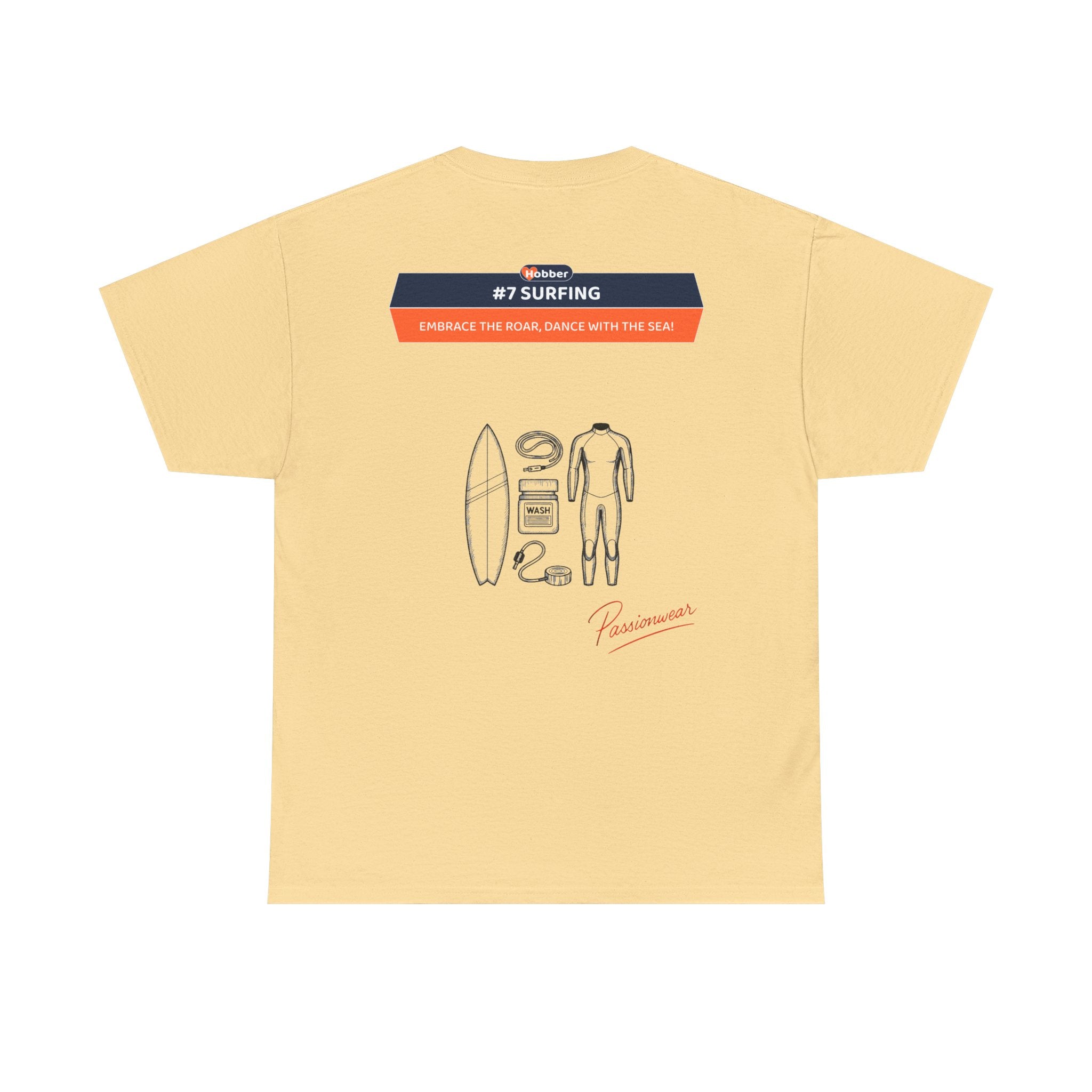 Hobber Mens Sports & Adventure T-Shirt, #7 Surfing