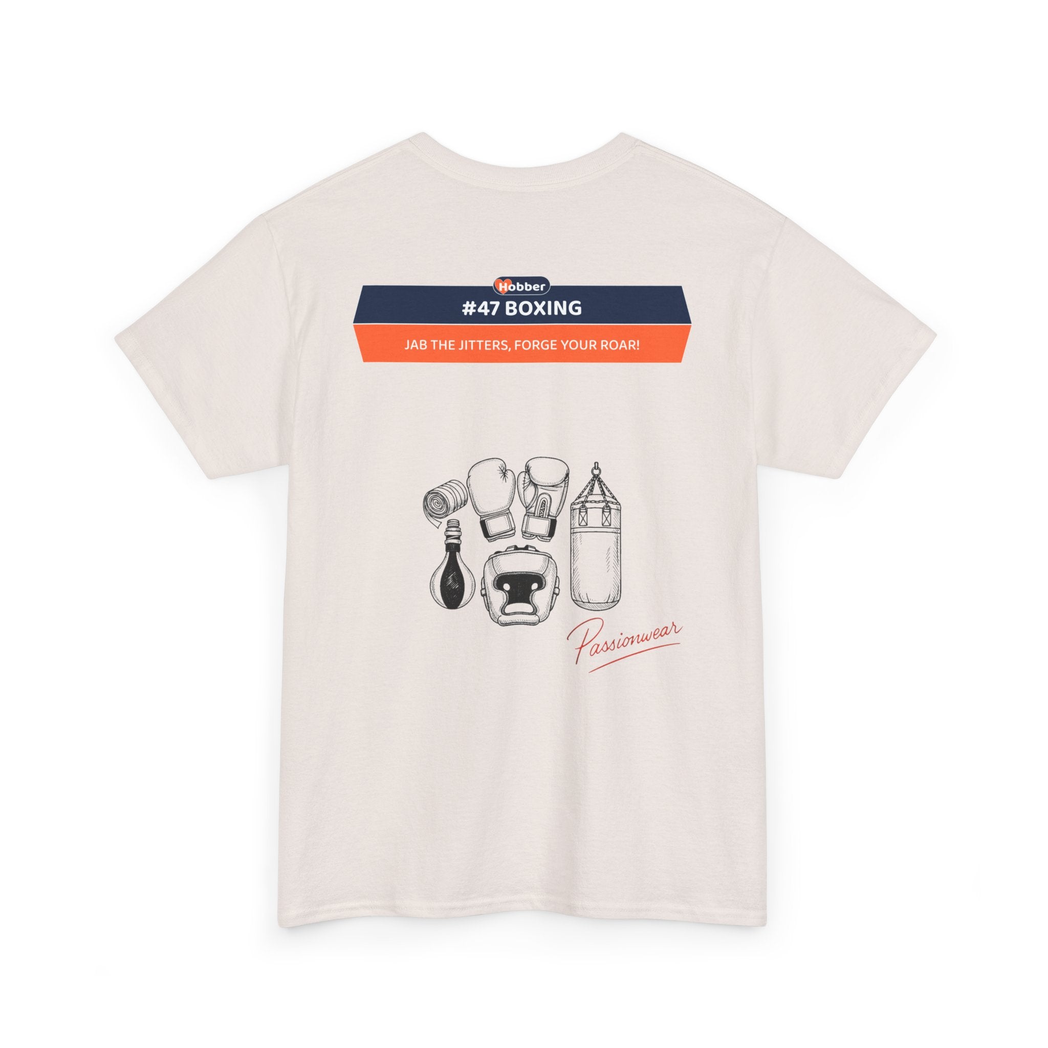 Hobber Mens Sports & Adventure T-Shirt, #47 Boxing