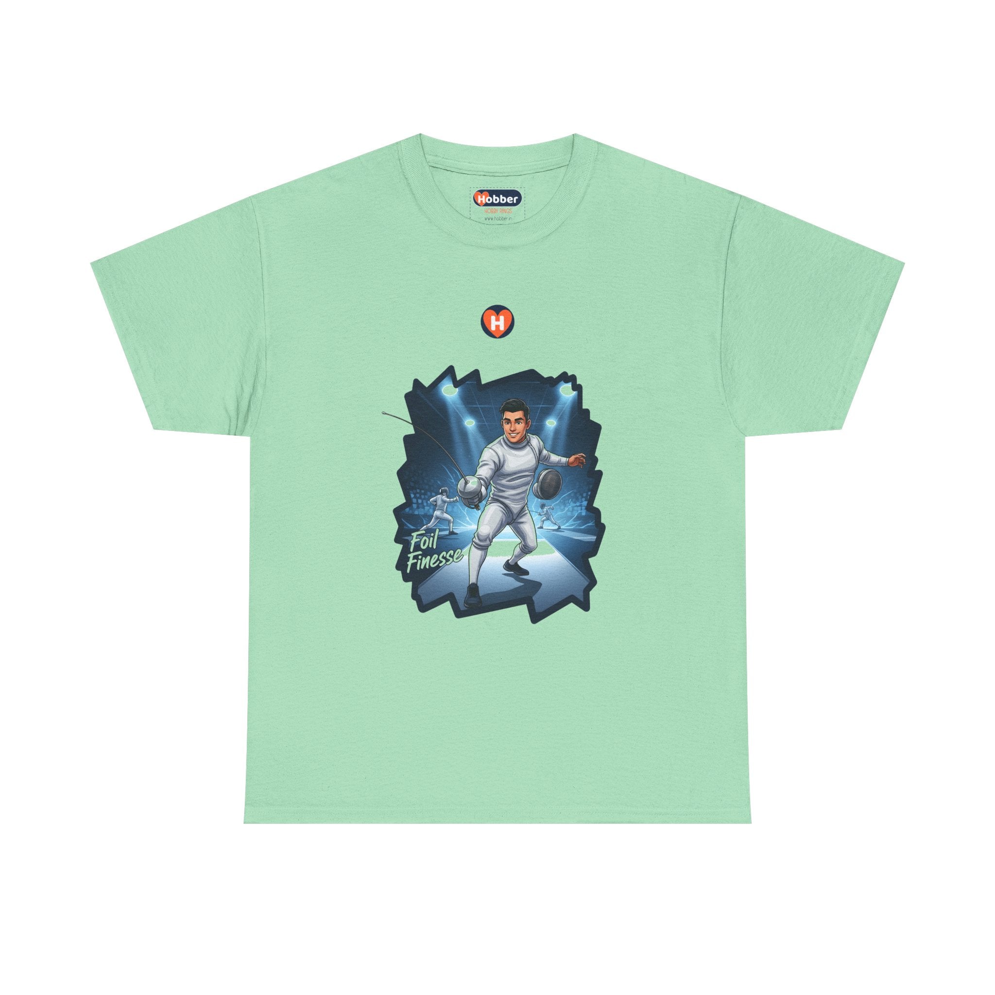 Hobber Mens Sports & Adventure T-Shirt, #50 Fencing