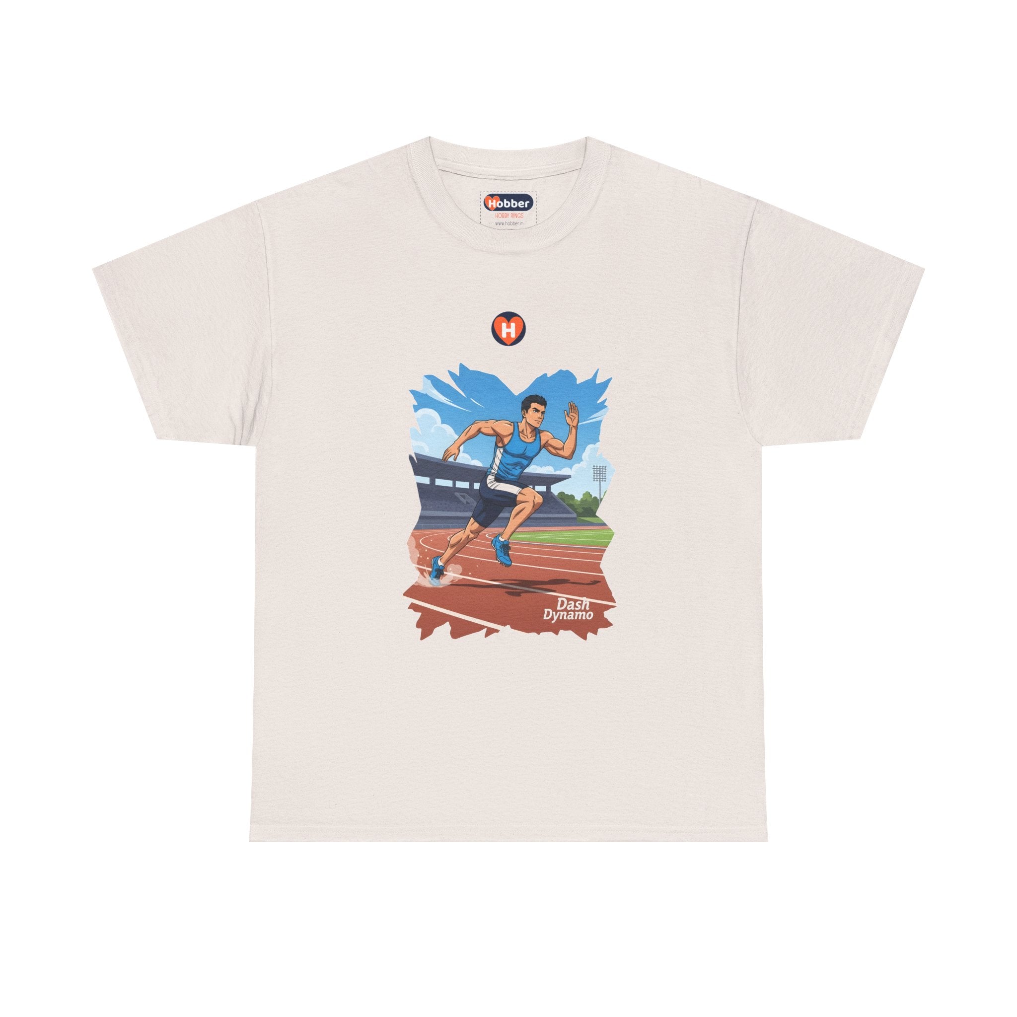 Hobber Mens Sports & Adventure T-Shirt, #38 Sprinting