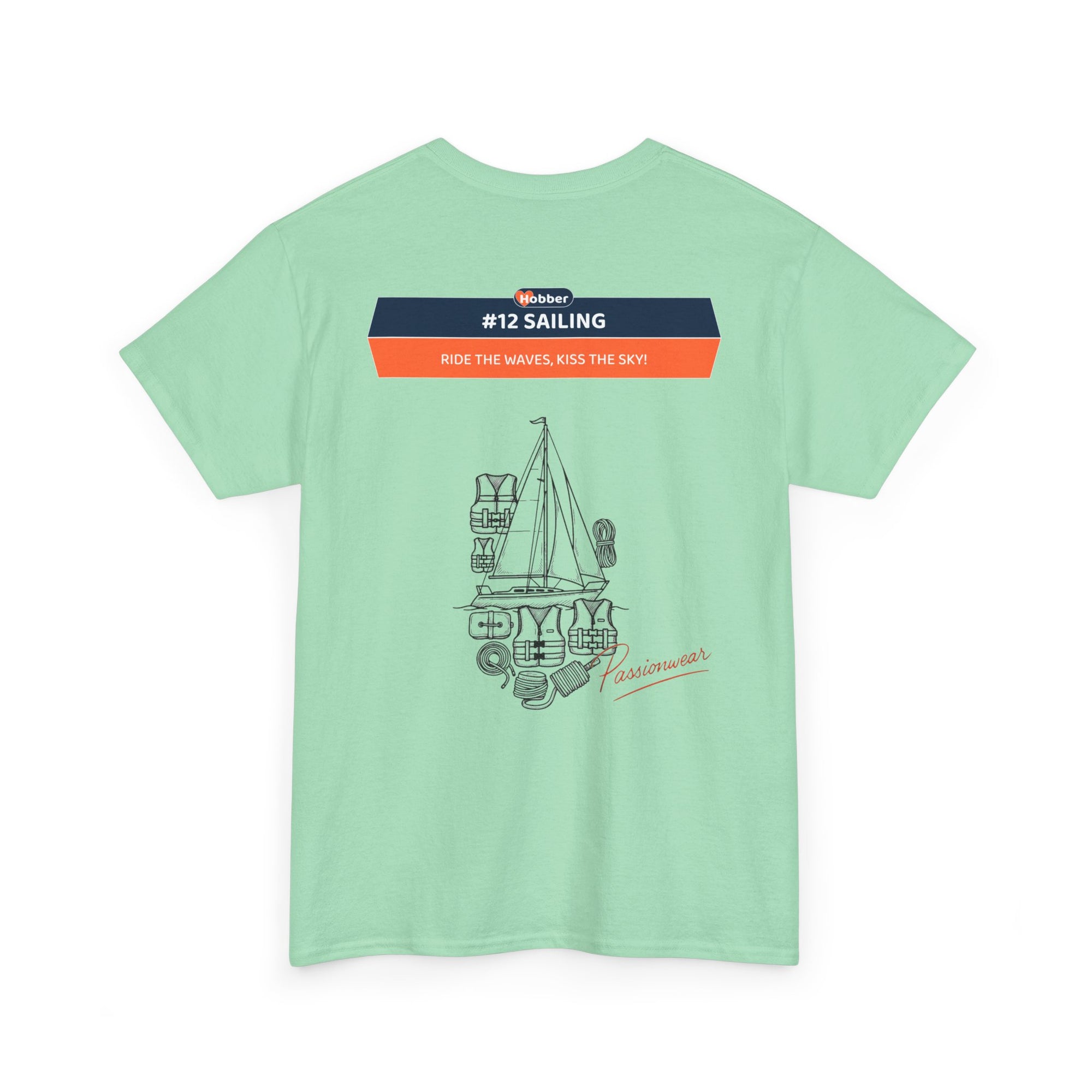 Hobber Unisex Sports & Adventure T-Shirt, #12 Sailing