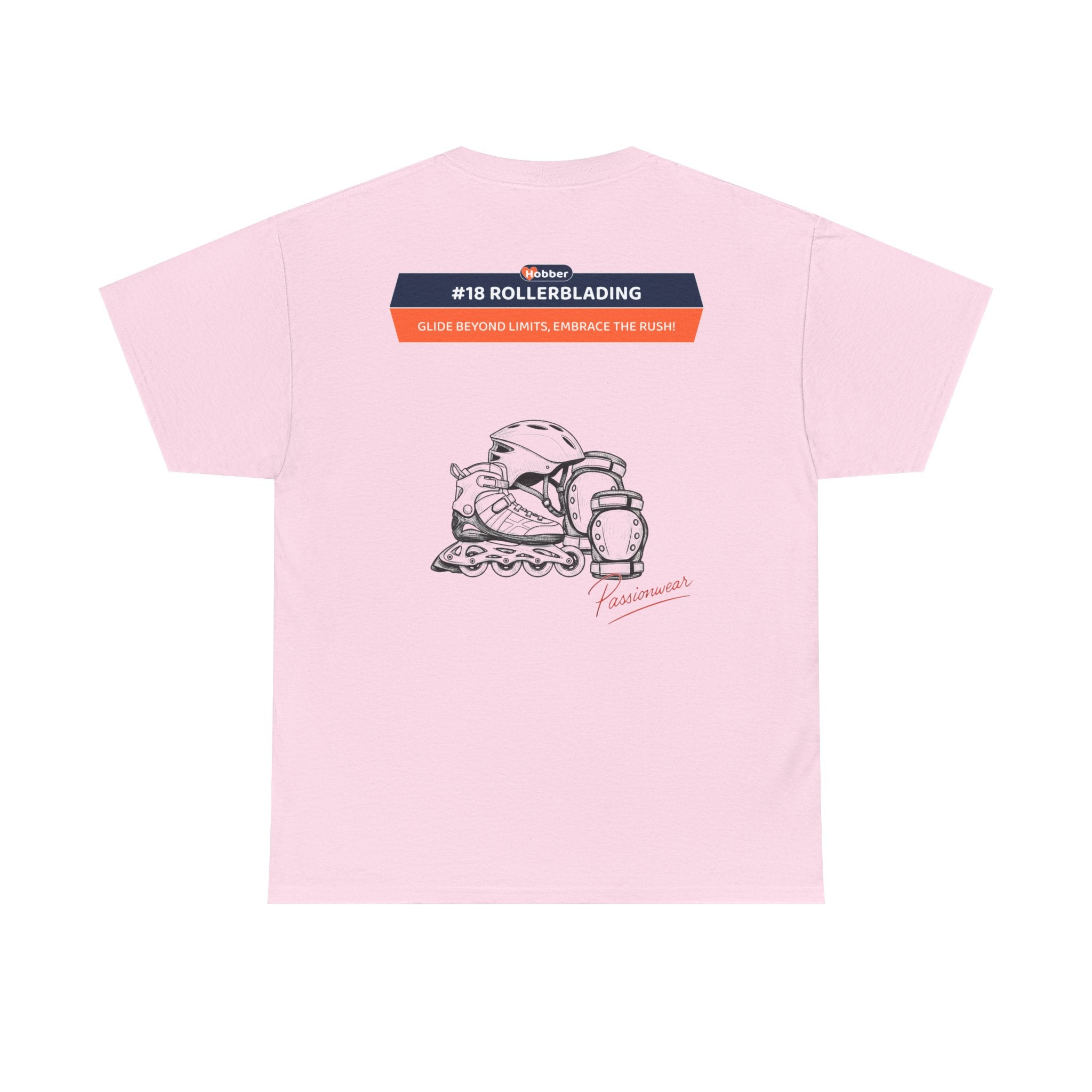 Hobber Unisex Sports & Adventure T-Shirt, #18 Rollerblading