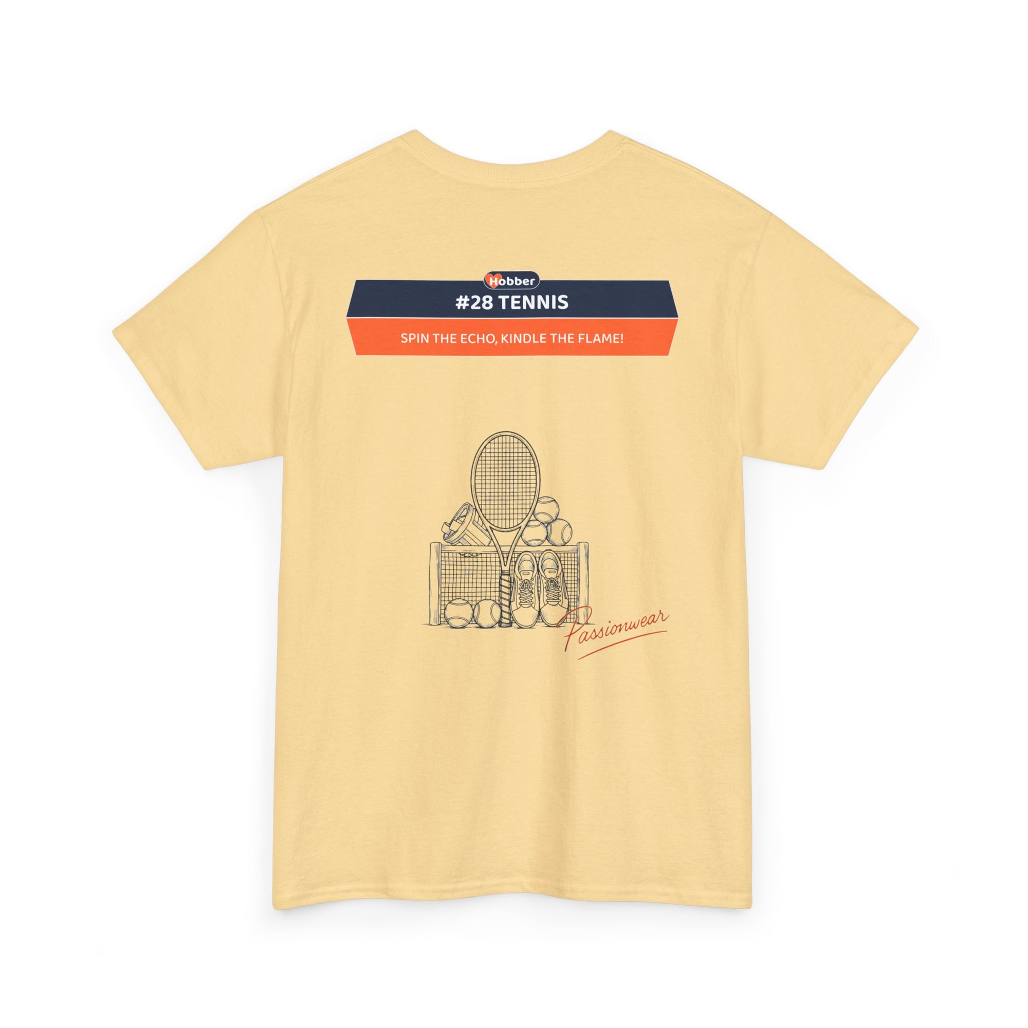 Hobber Unisex Sports & Adventure T-Shirt, #28 Tennis