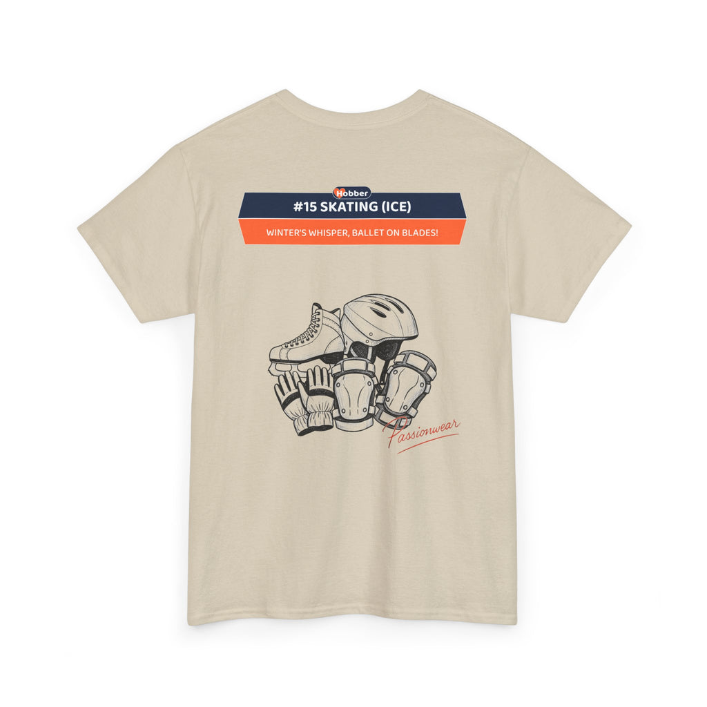 Hobber Unisex Sports & Adventure T-Shirt, #15 Skating (Ice)