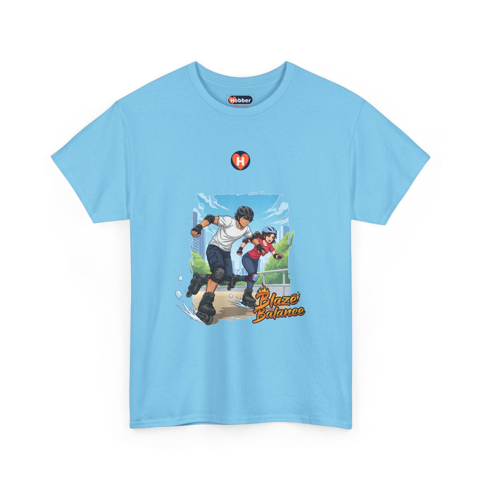 Hobber Unisex Sports & Adventure T-Shirt, #18 Rollerblading