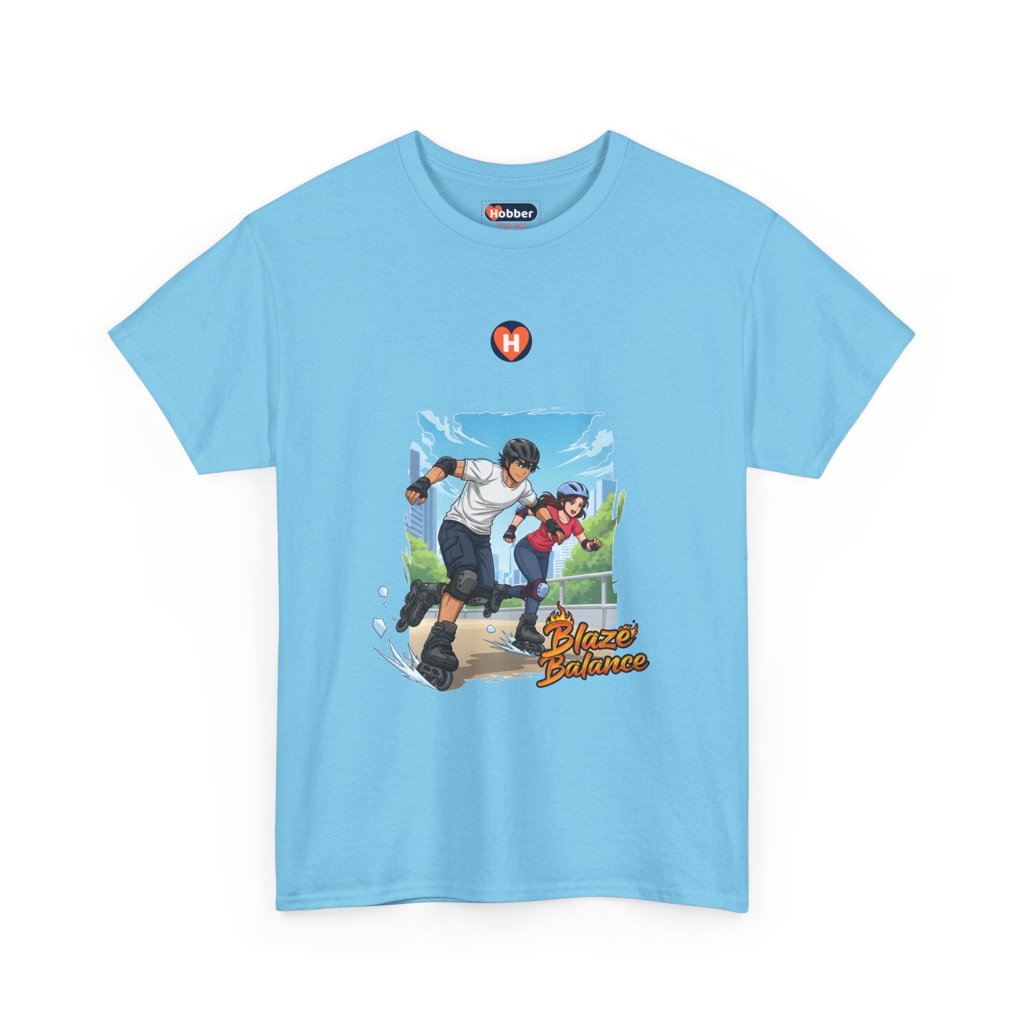 Hobber Unisex Sports & Adventure T-Shirt, #18 Rollerblading