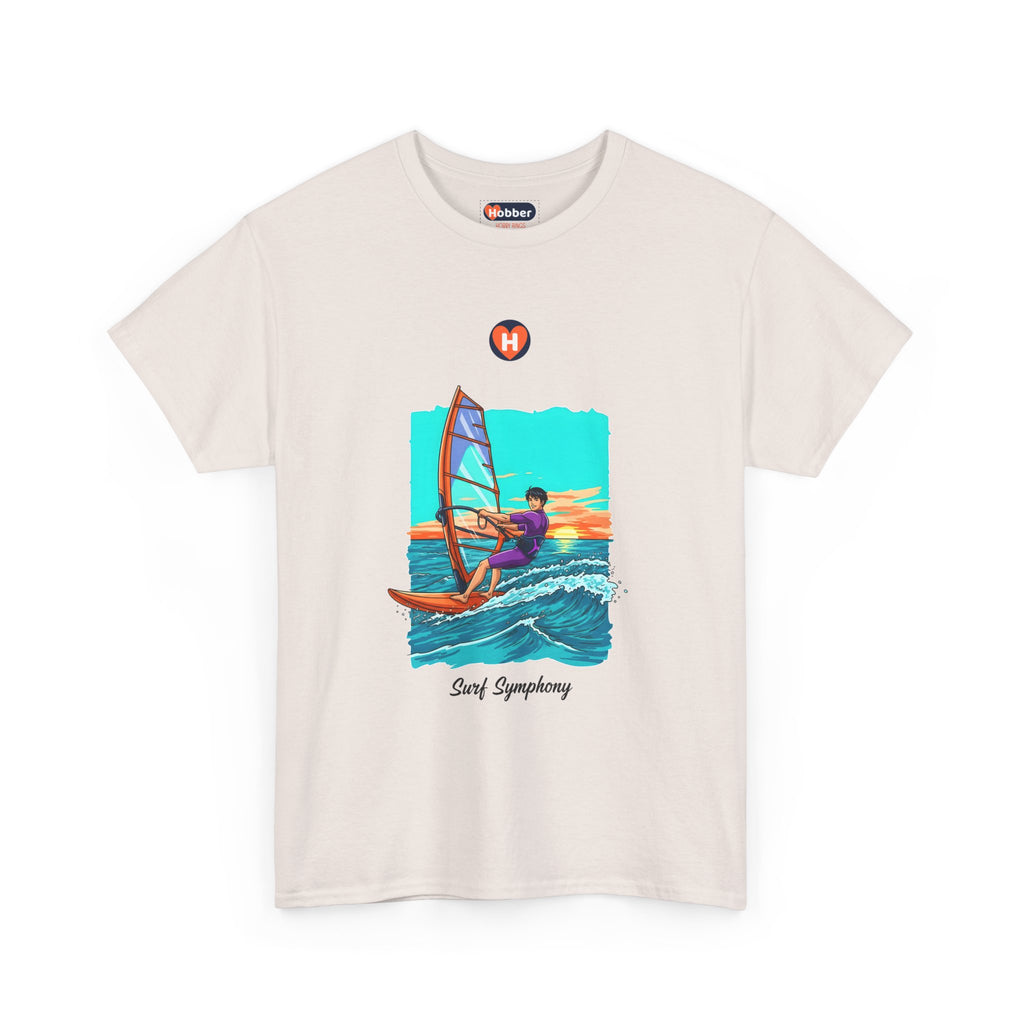 Hobber Mens Sports & Adventure T-Shirt, #13 Windsurfing