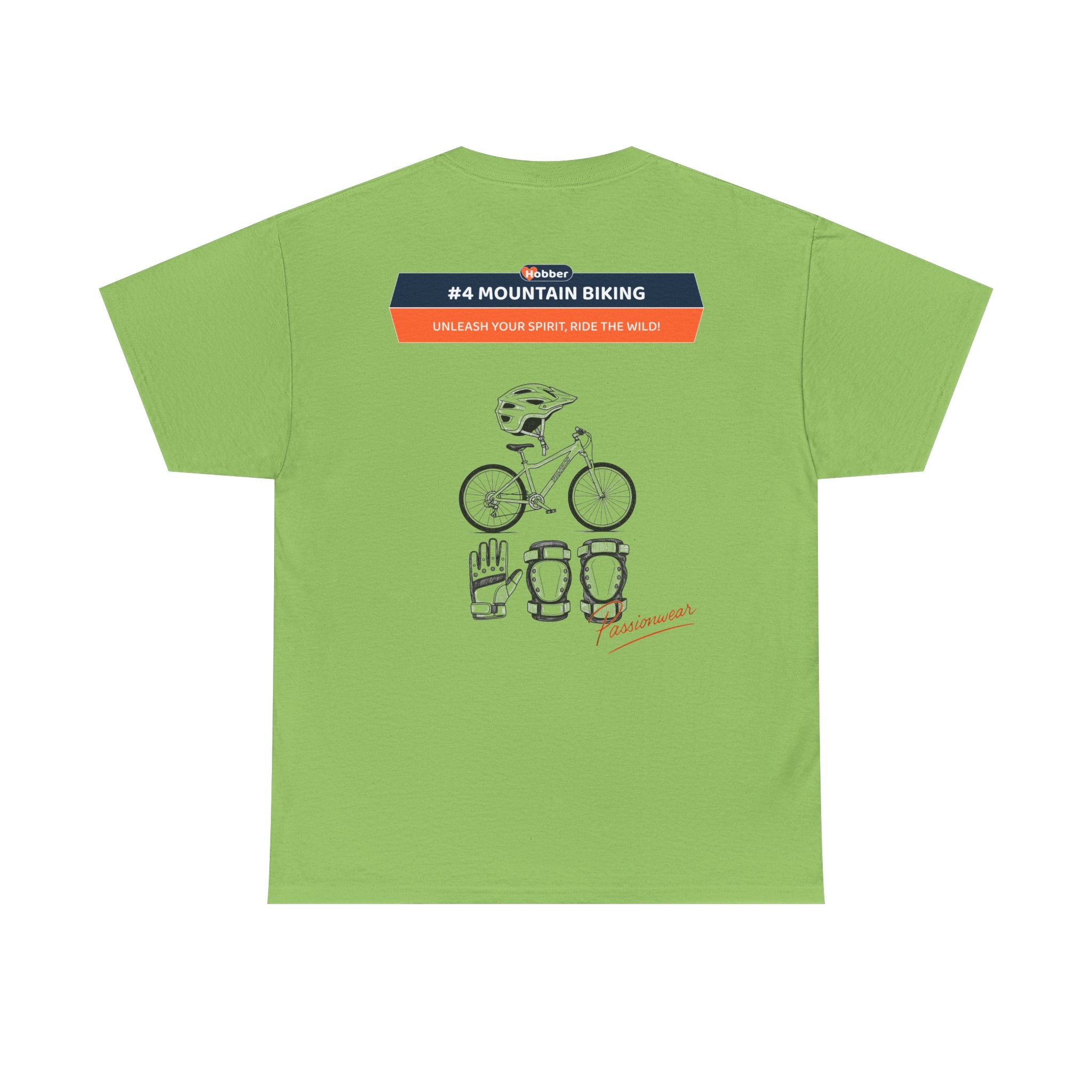 Hobber Mens Sports & Adventure T-Shirt, #4 Mountain biking