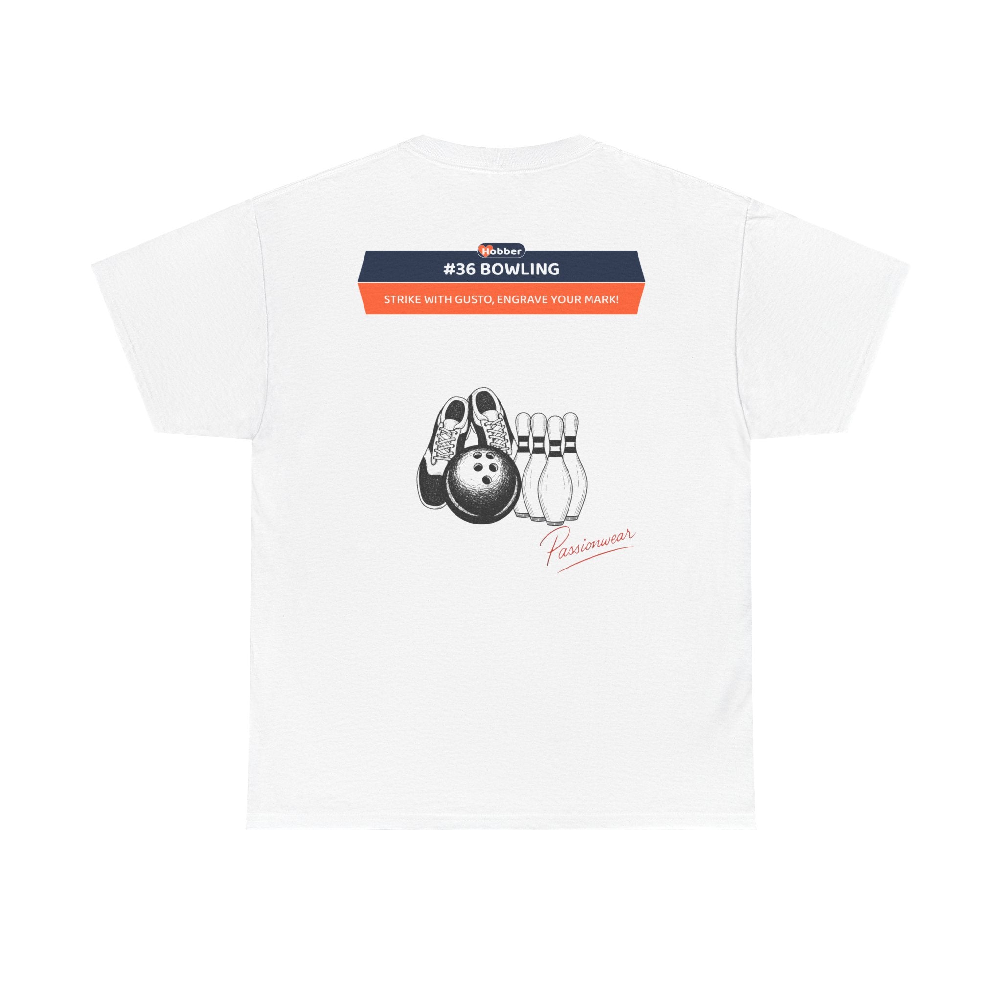 Hobber Unisex Sports & Adventure T-Shirt, #36 Bowling