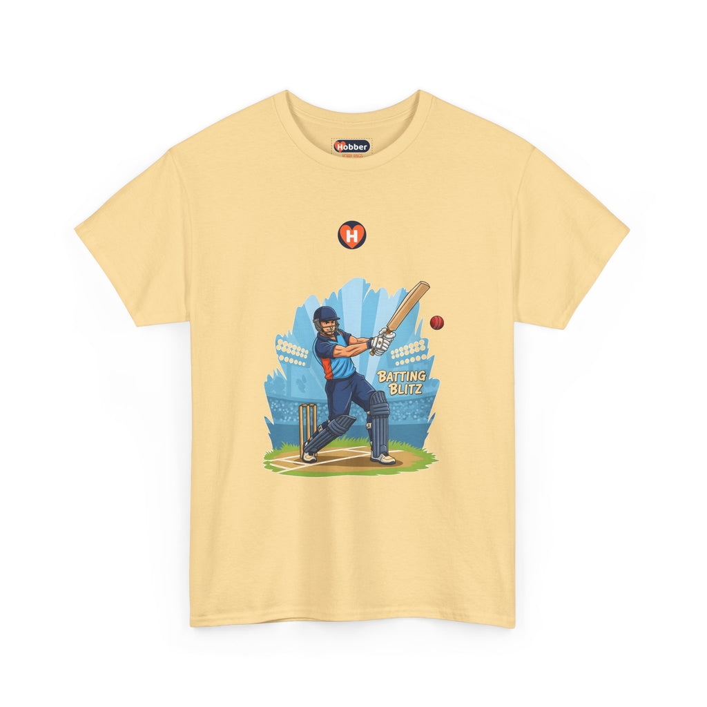 Hobber Mens Sports & Adventure T-Shirt, #25 Cricket
