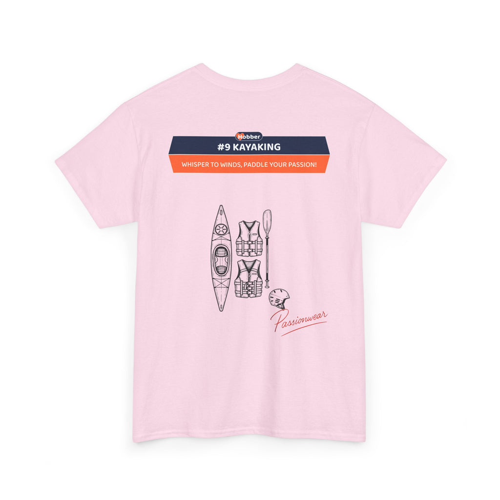 Hobber Unisex Sports & Adventure T-Shirt, #9 Kayaking