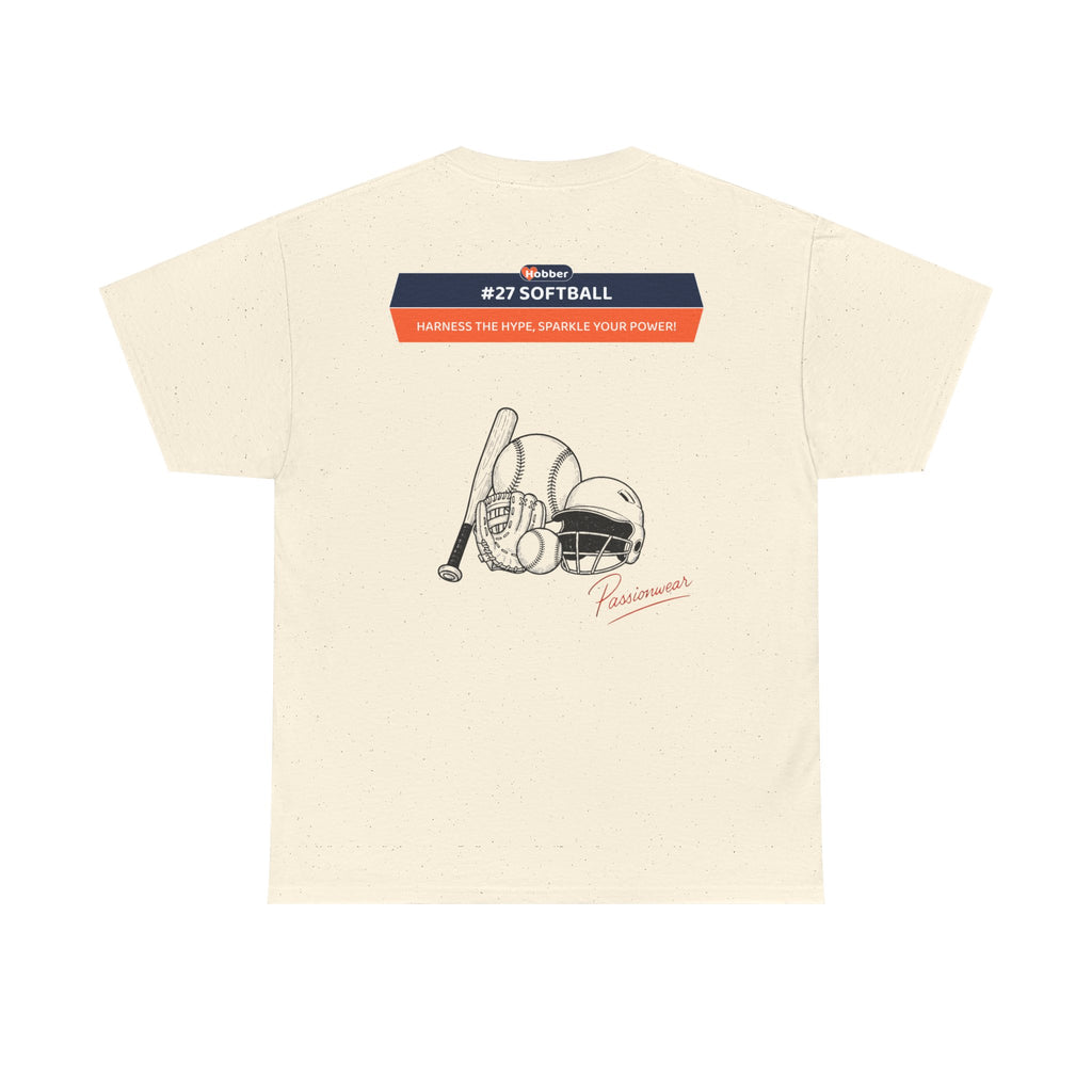 Hobber Unisex Sports & Adventure T-Shirt, #27 Softball
