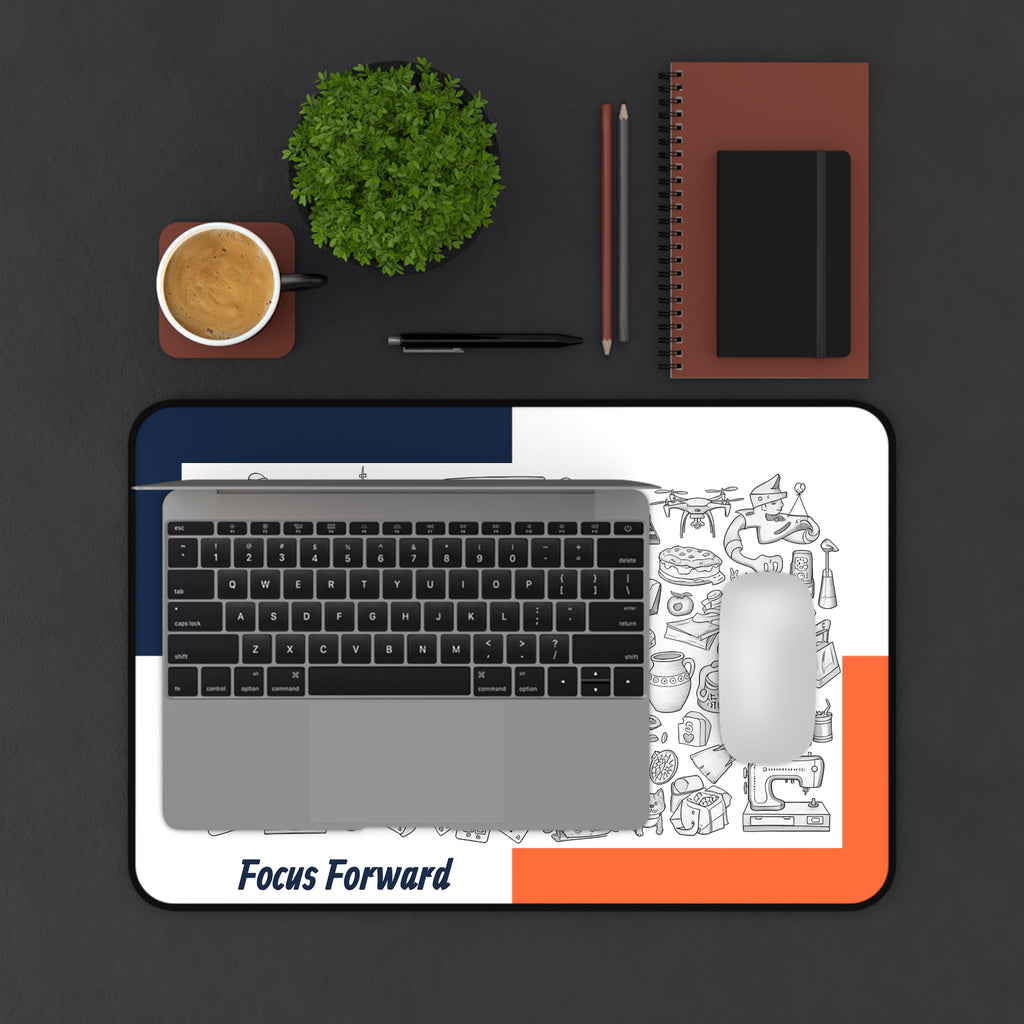 Hobber FocusForward: Designer Desk Pad for Gamers, Creators & Everyday Doers