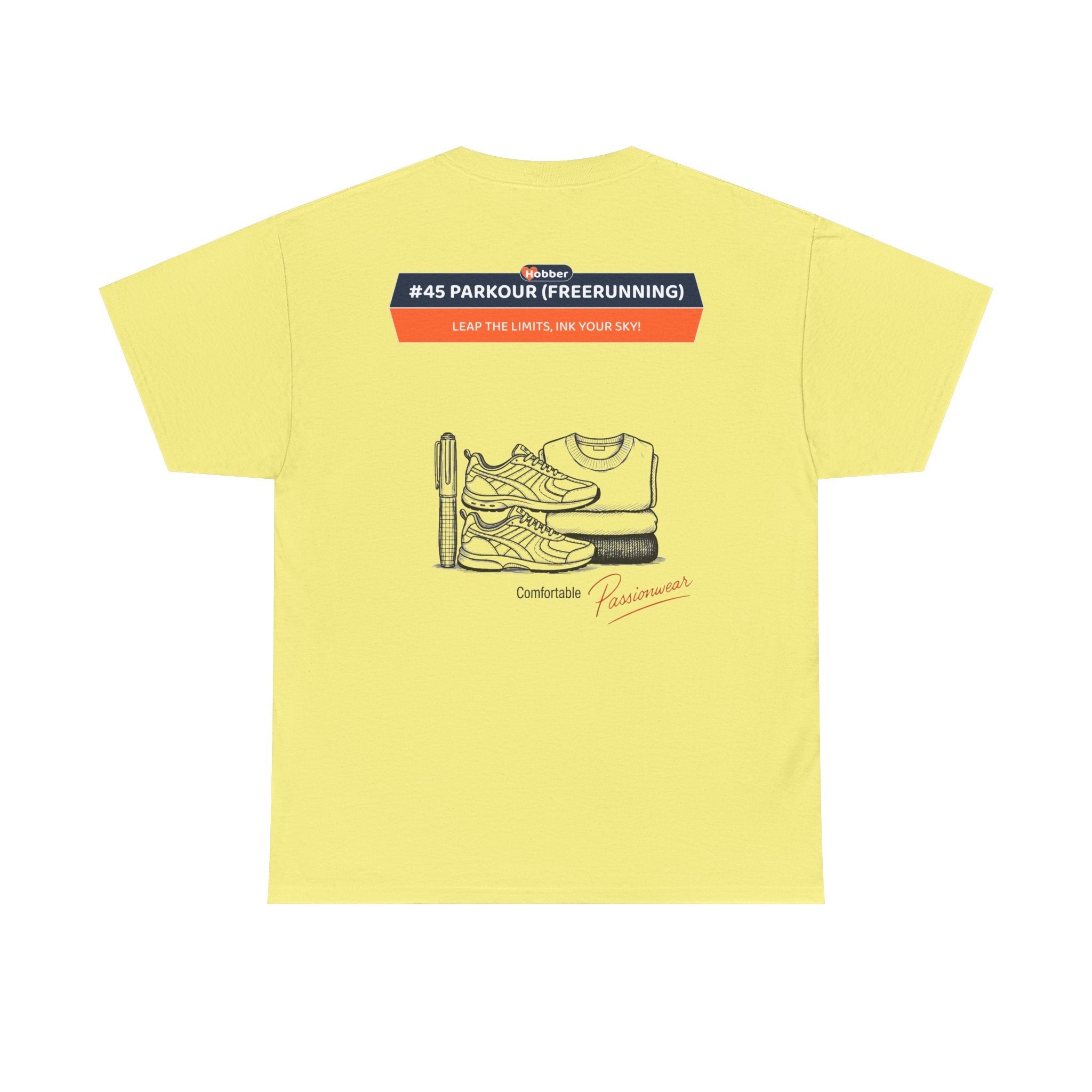 Hobber Mens Sports & Adventure T-Shirt, #45 Parkour (Freerunning)