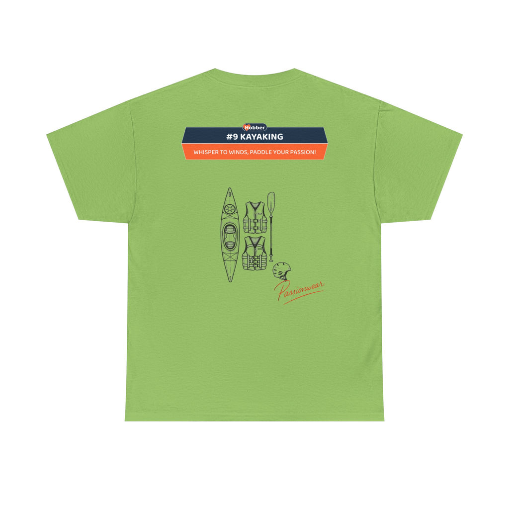 Hobber Unisex Sports & Adventure T-Shirt, #9 Kayaking