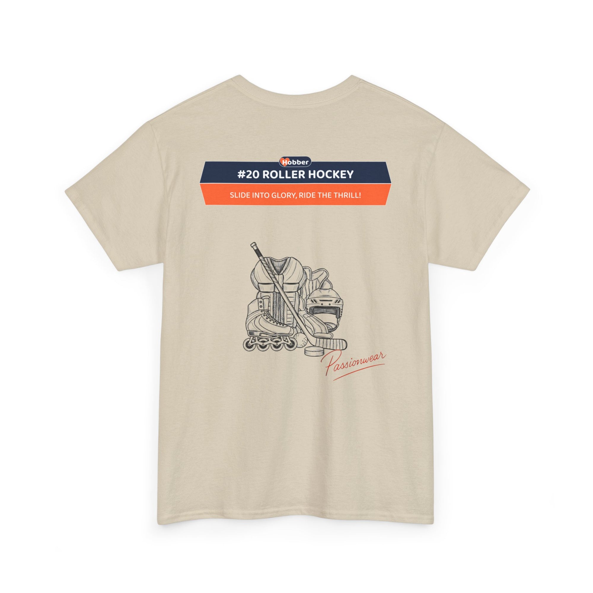 Hobber Mens Sports & Adventure T-Shirt, #20 Roller hockey