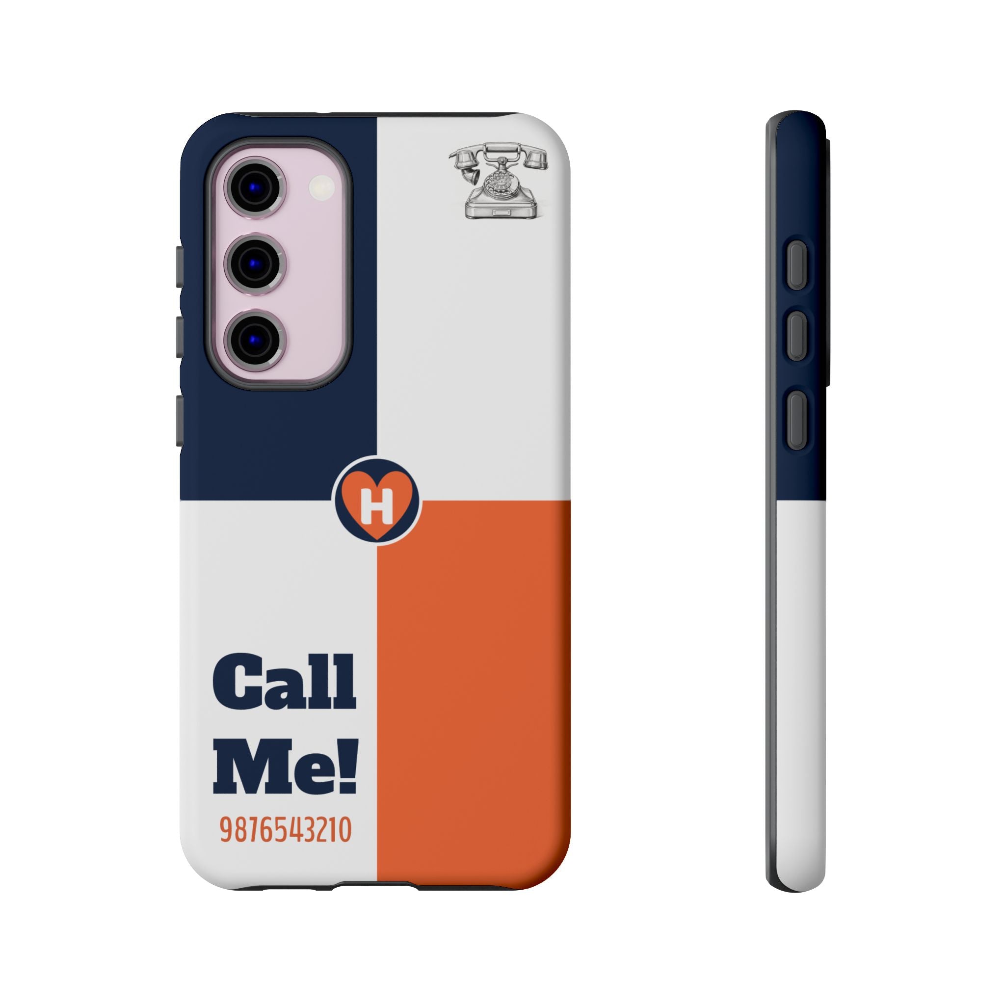 Hobber CallMe: Stylish Phone Case for Tough Protection, Customizable Cover, Durable Design