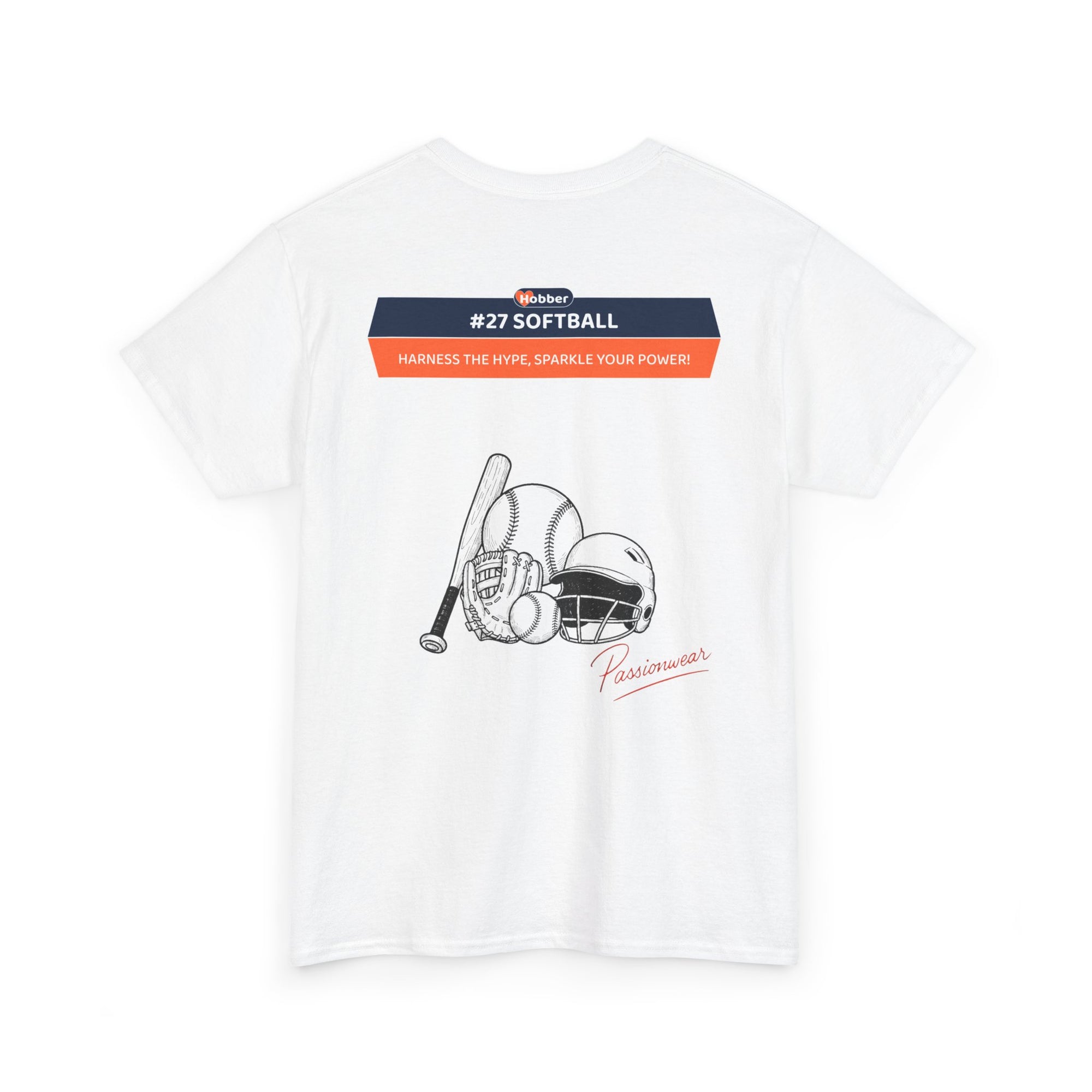 Hobber Unisex Sports & Adventure T-Shirt, #27 Softball