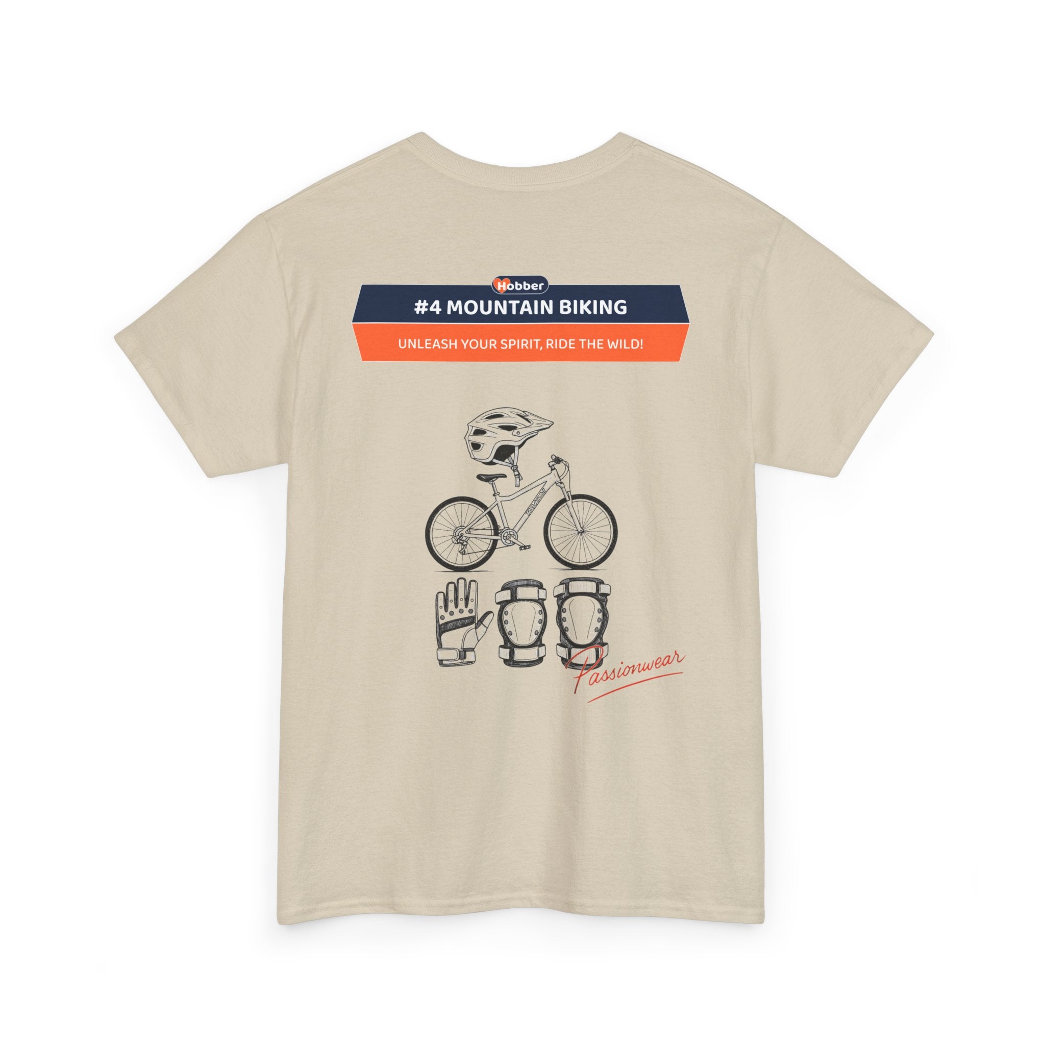 Hobber Mens Sports & Adventure T-Shirt, #4 Mountain biking