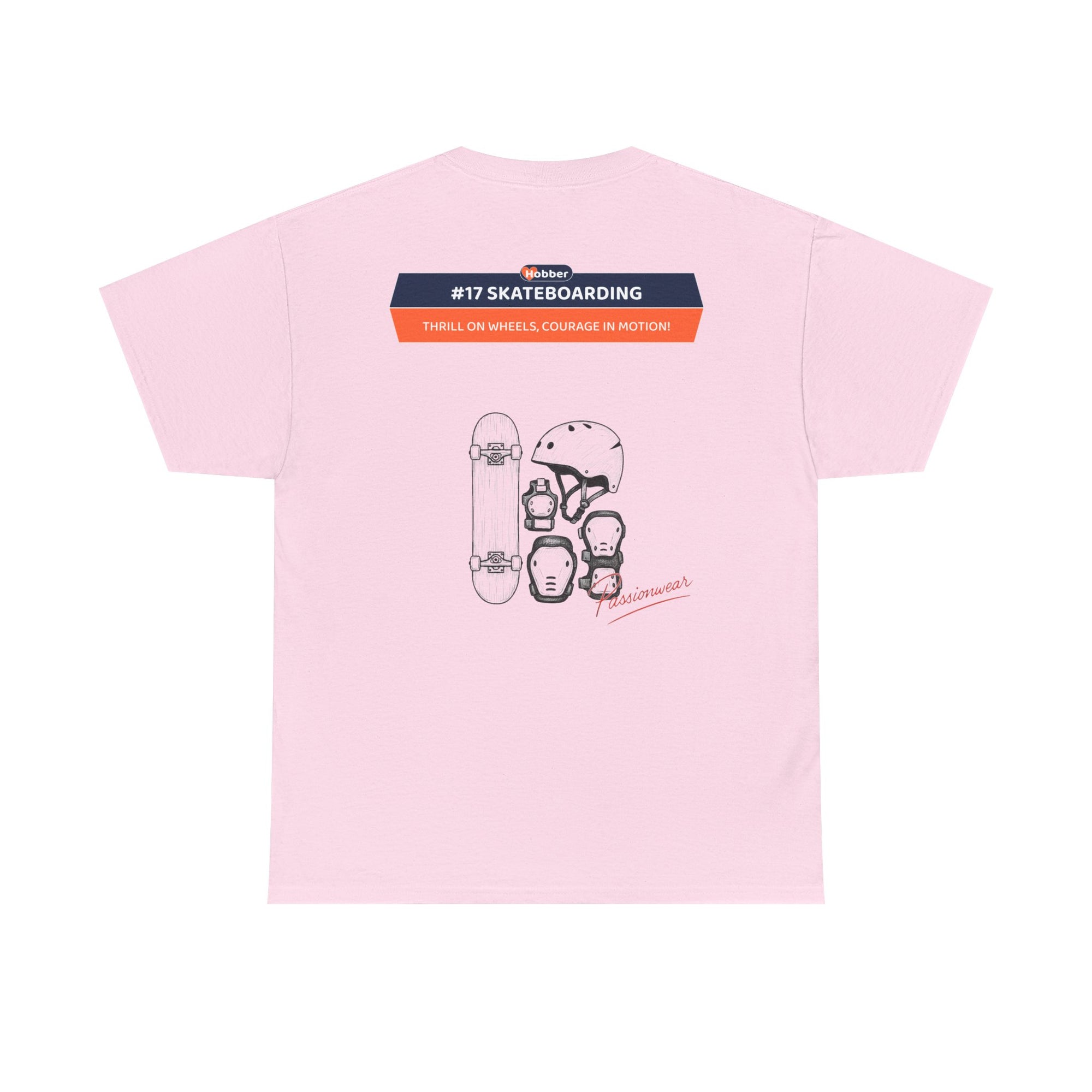 Hobber Mens Sports & Adventure T-Shirt, #17 Skateboarding