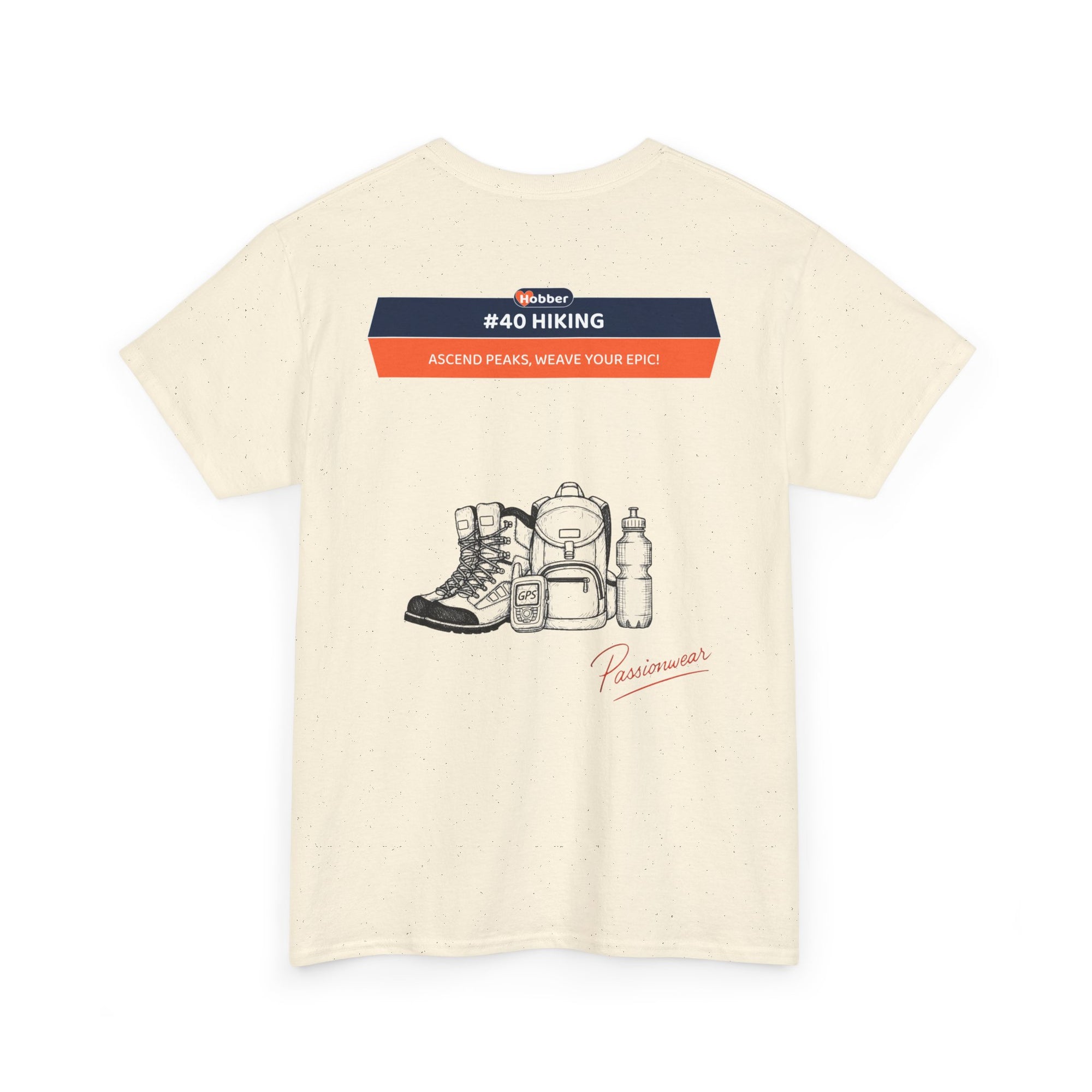Hobber Unisex Sports & Adventure T-Shirt, #40 Hiking