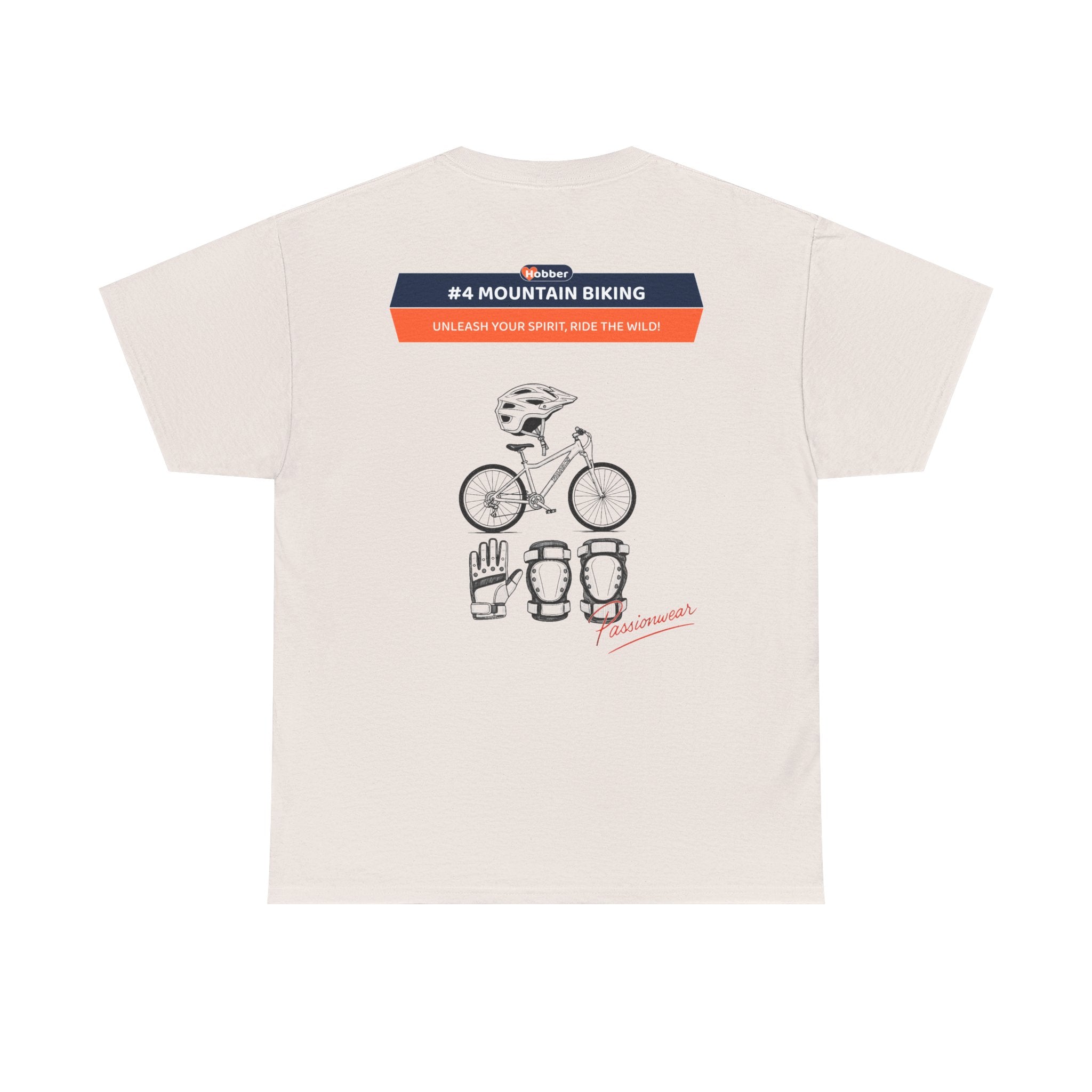 Hobber Mens Sports & Adventure T-Shirt, #4 Mountain biking