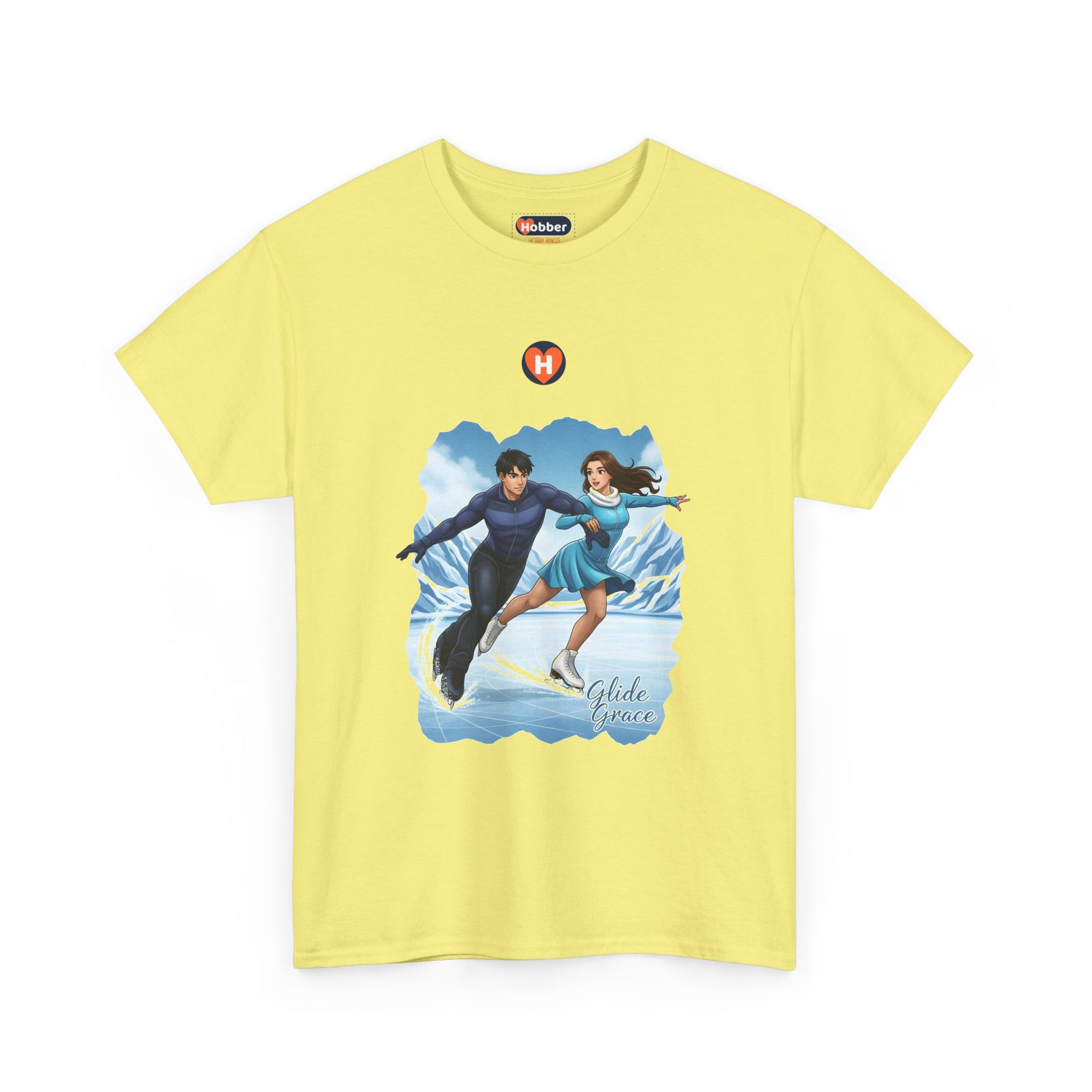 Hobber Unisex Sports & Adventure T-Shirt, #15 Skating (Ice)