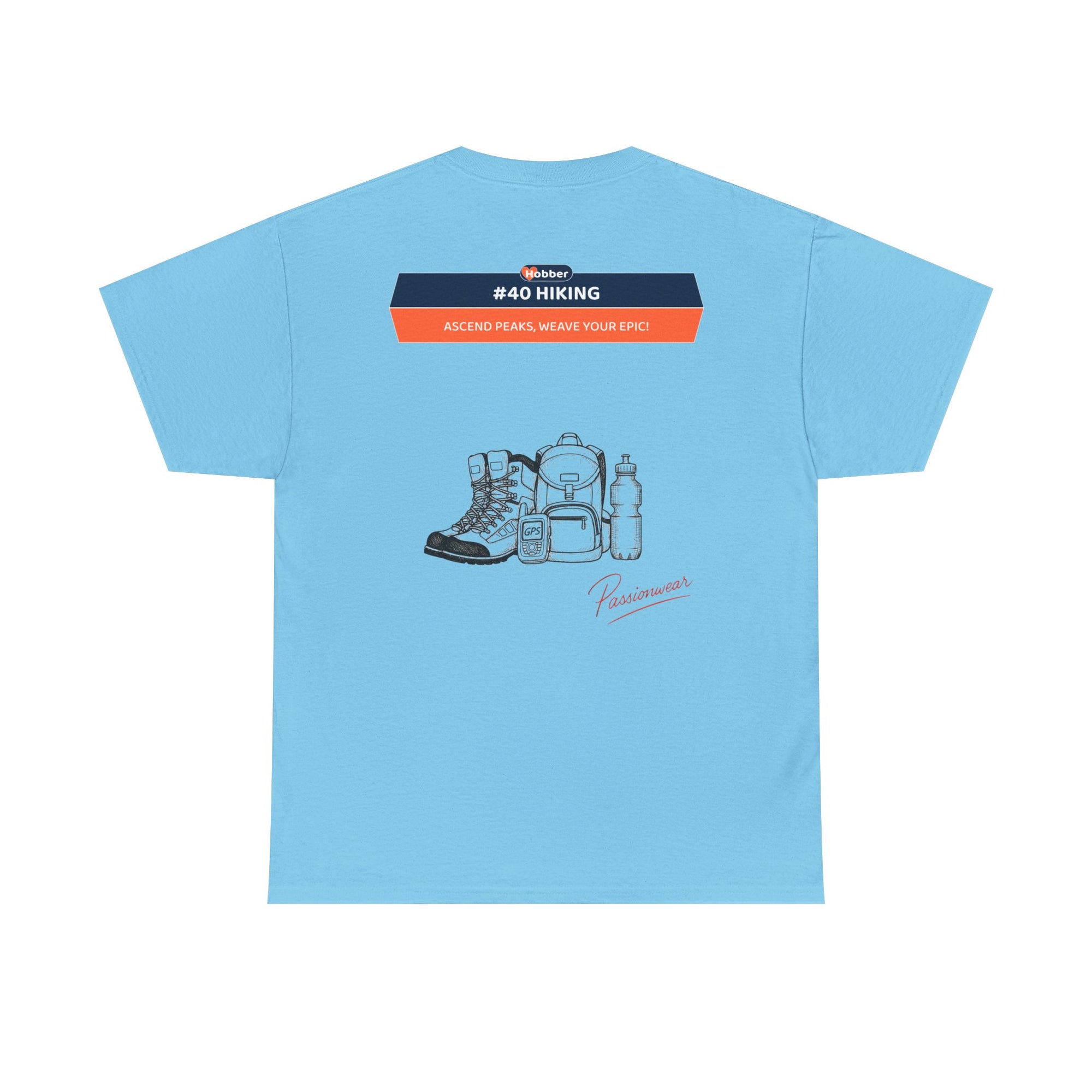 Hobber Unisex Sports & Adventure T-Shirt, #40 Hiking