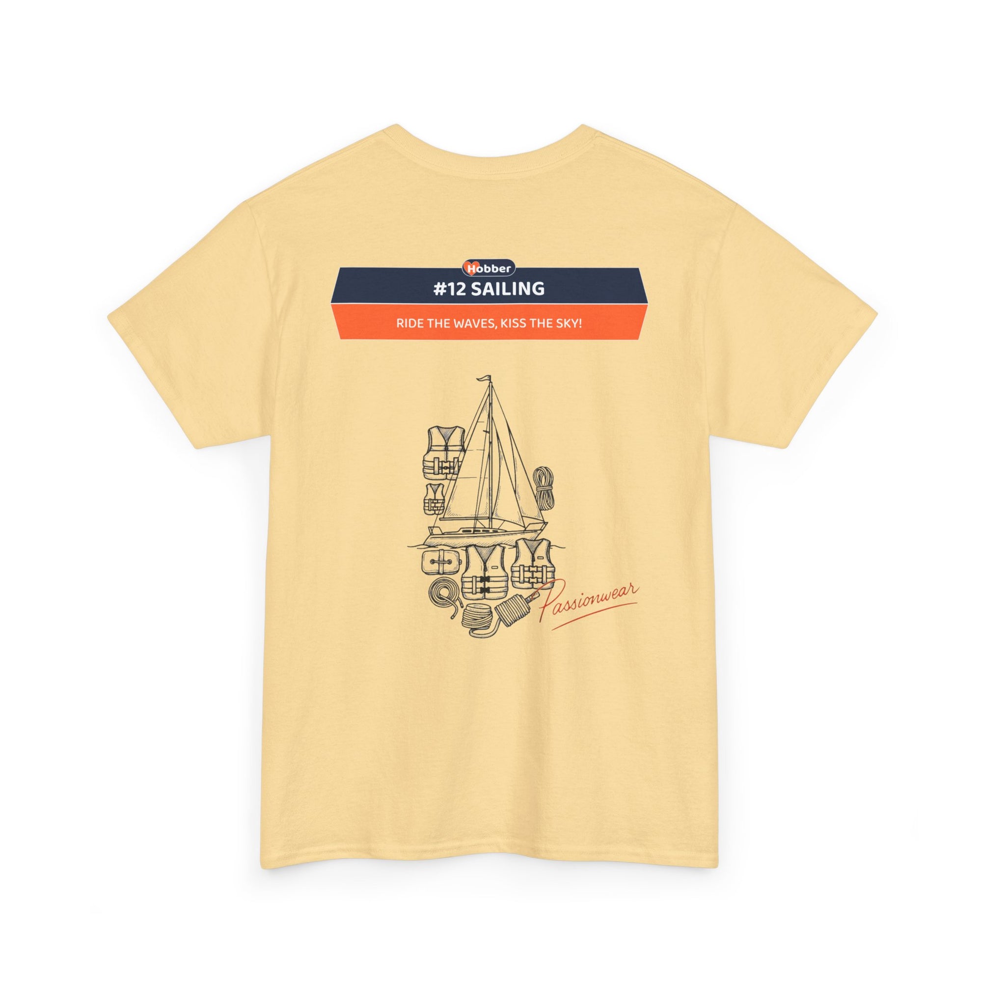 Hobber Unisex Sports & Adventure T-Shirt, #12 Sailing