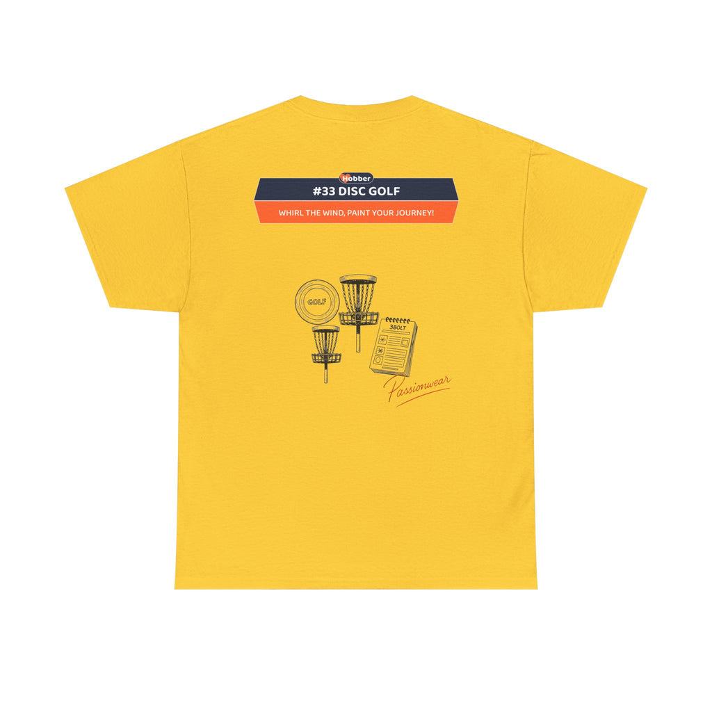Hobber Unisex Sports & Adventure T-Shirt, #33 Disc golf