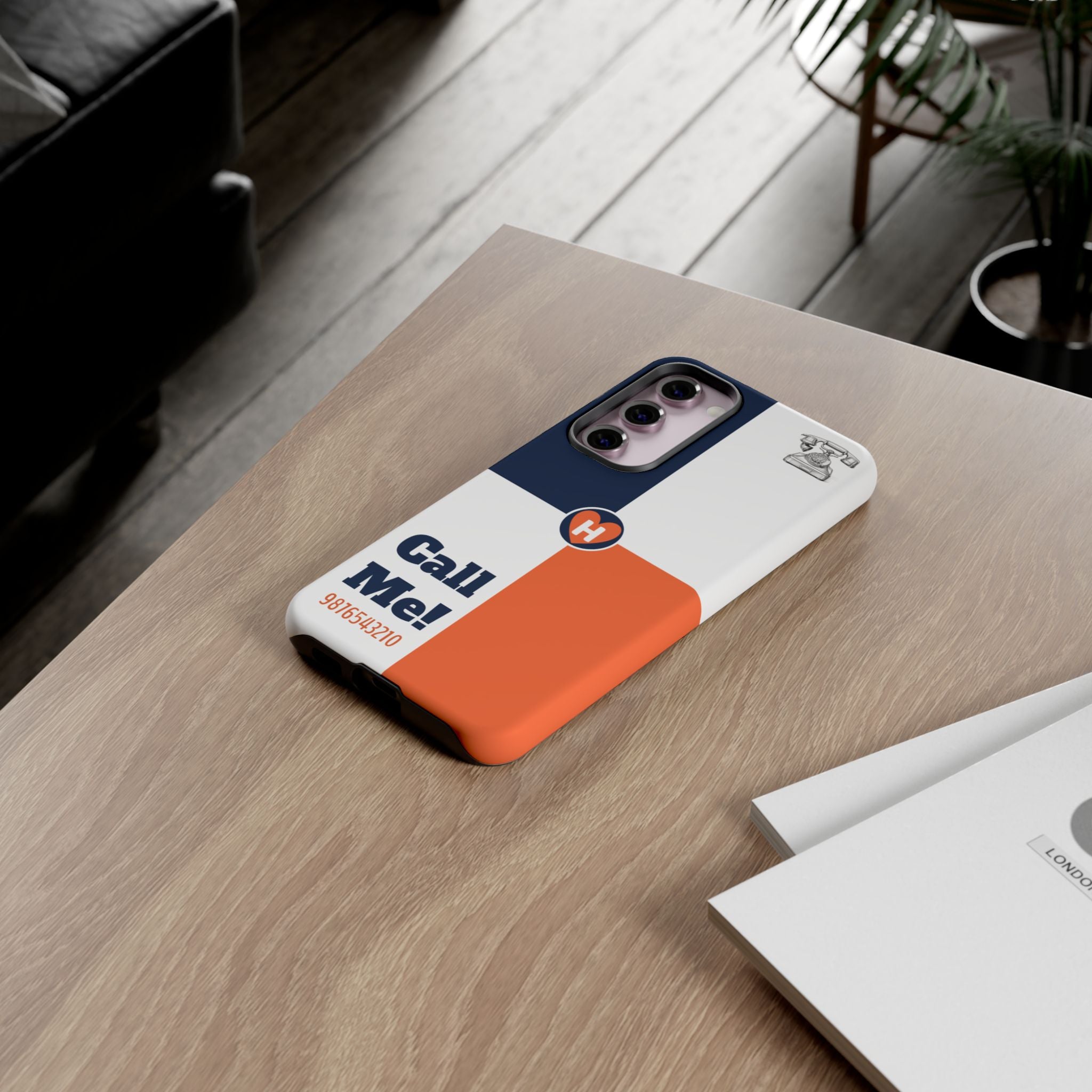 Hobber CallMe: Stylish Phone Case for Tough Protection, Customizable Cover, Durable Design