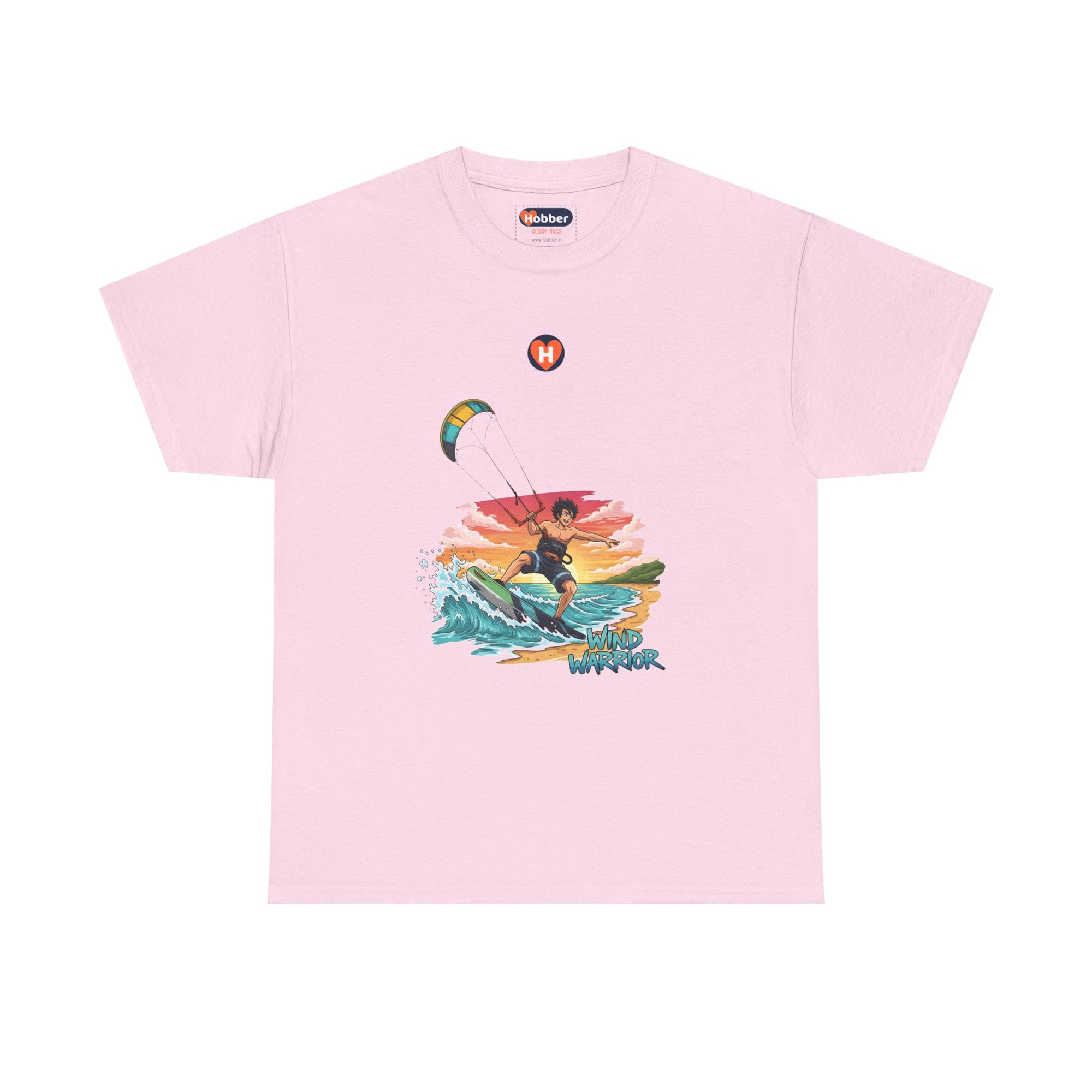 Hobber Mens Sports & Adventure T-Shirt, #14 Kiteboarding