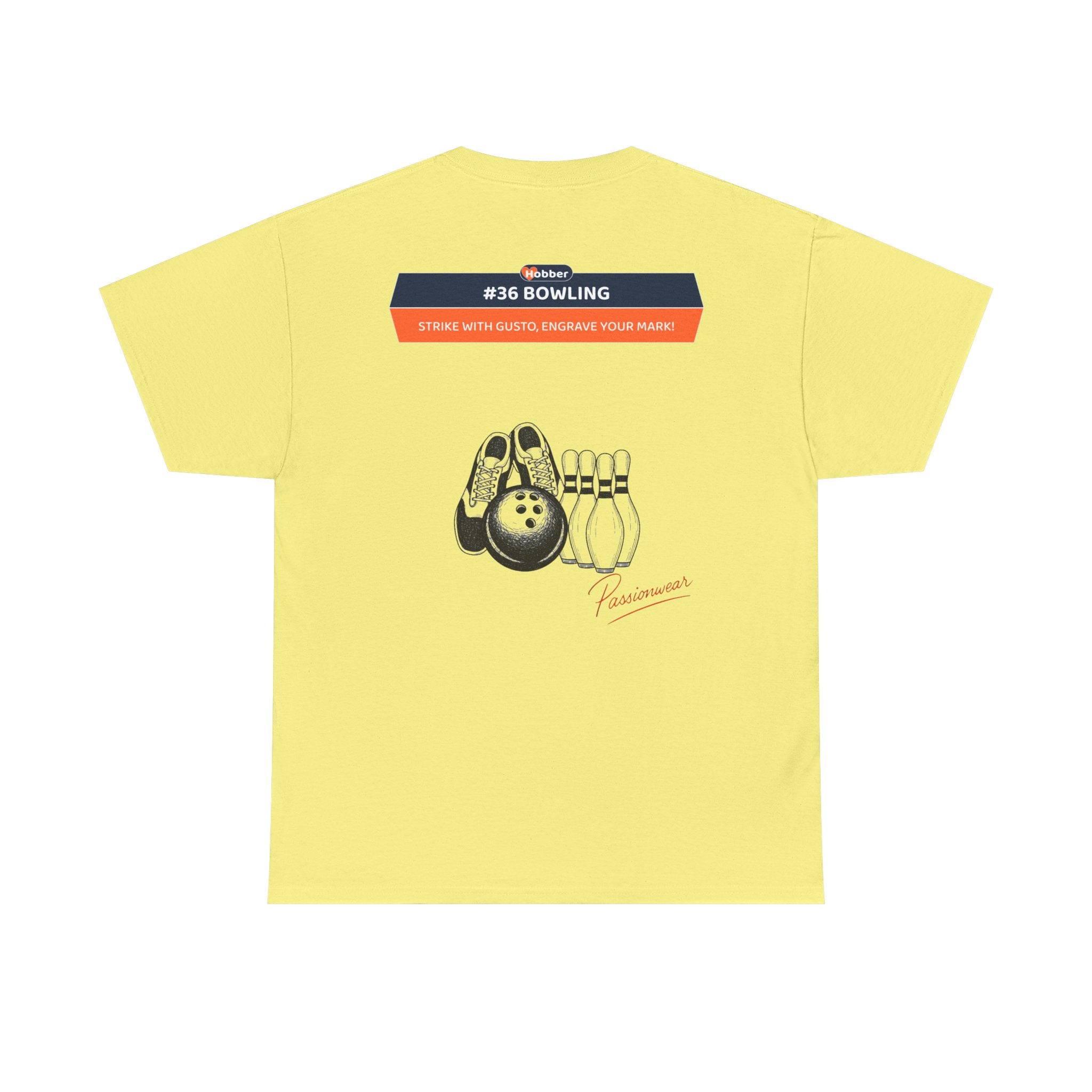 Hobber Unisex Sports & Adventure T-Shirt, #36 Bowling