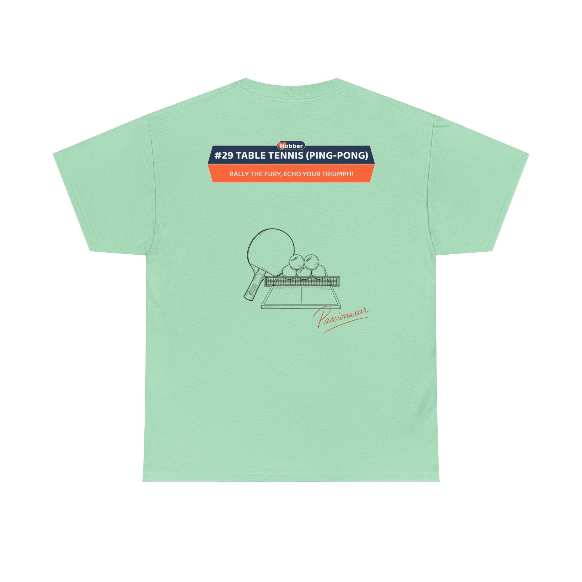 Hobber Unisex Sports & Adventure T-Shirt, #29 Table tennis (Ping-pong)